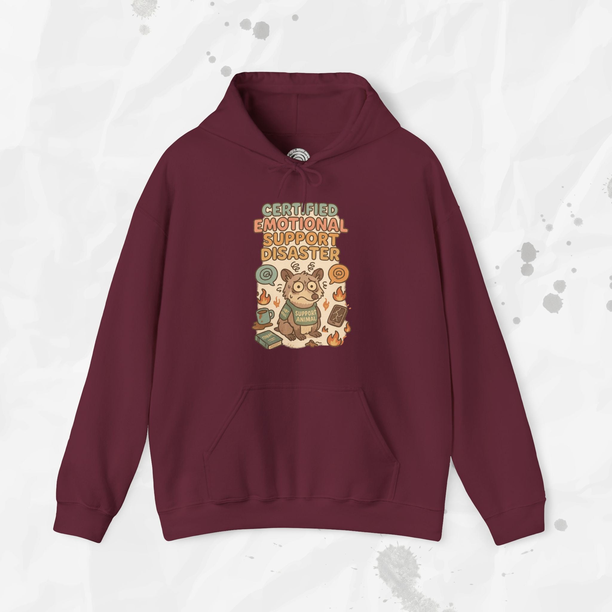 Certified Emotional Support Disaster - Hoodie
