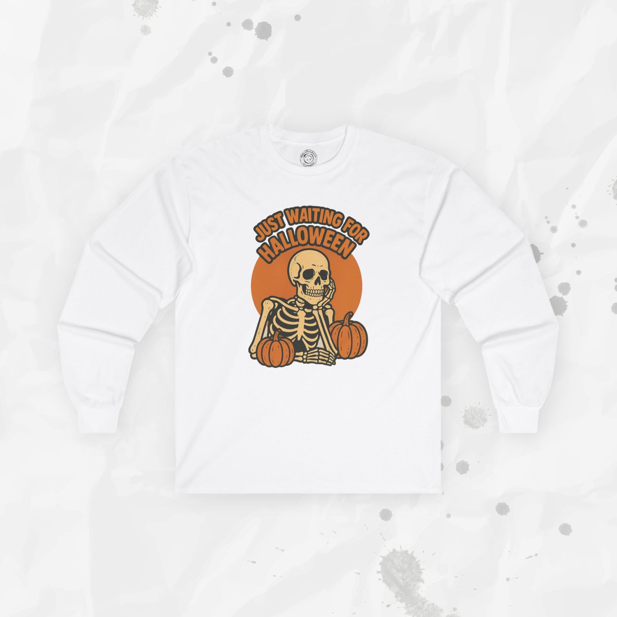 Just Waiting For Halloween - Long Sleeve T-Shirt