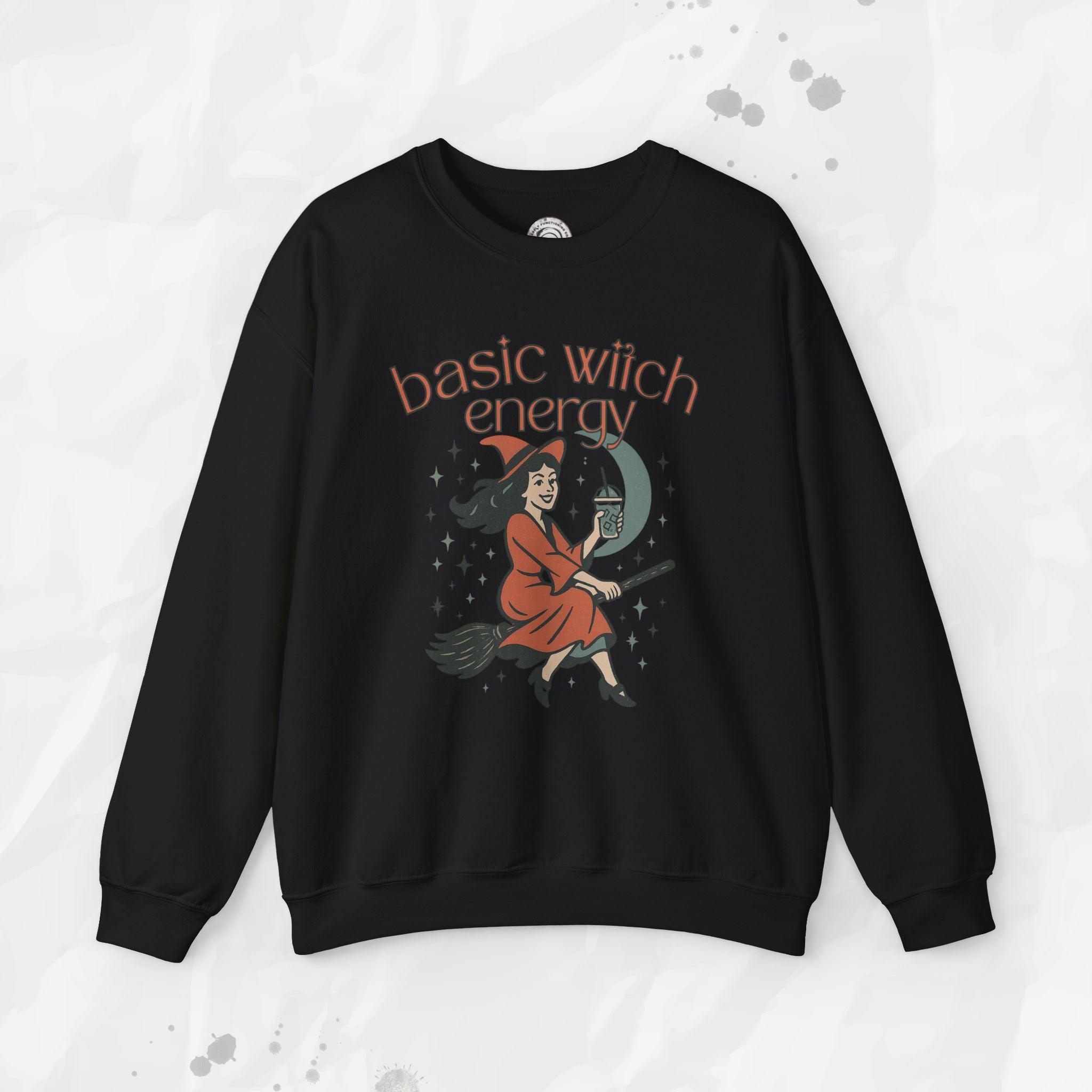 Basic Witch Energy - Crewneck Sweatshirt