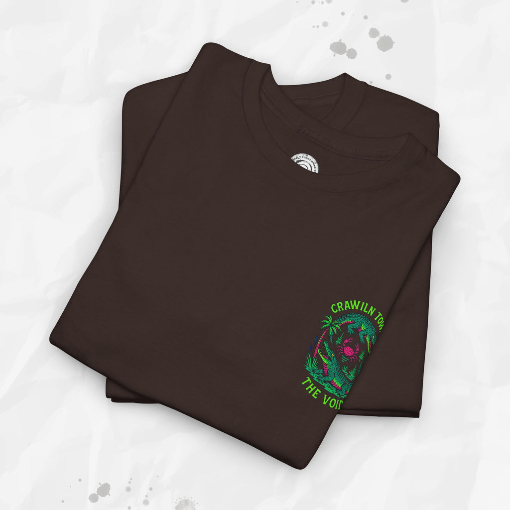 Crawlin’ Towards the Void – T-Shirt (Pocket Print)