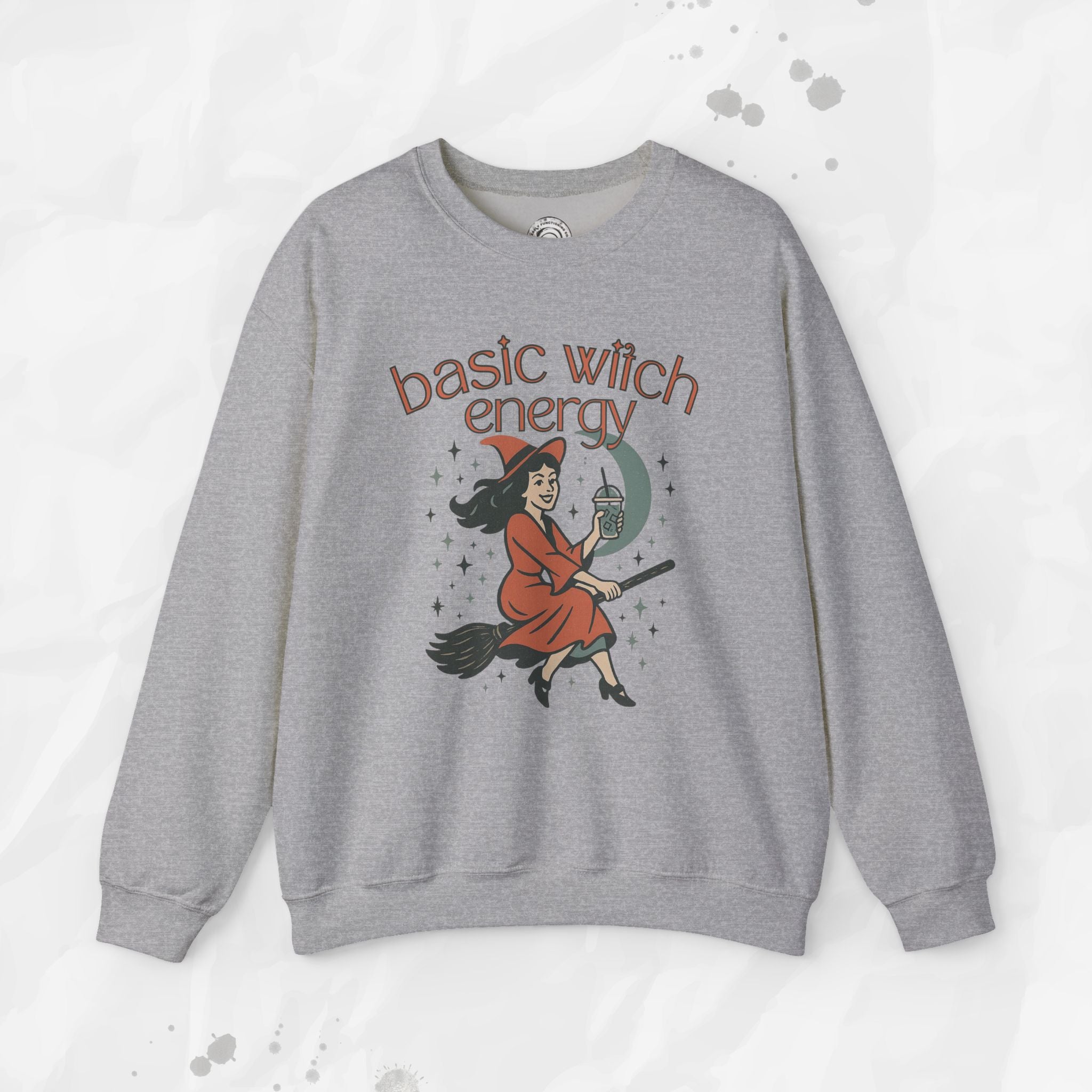 Basic Witch Energy - Crewneck Sweatshirt