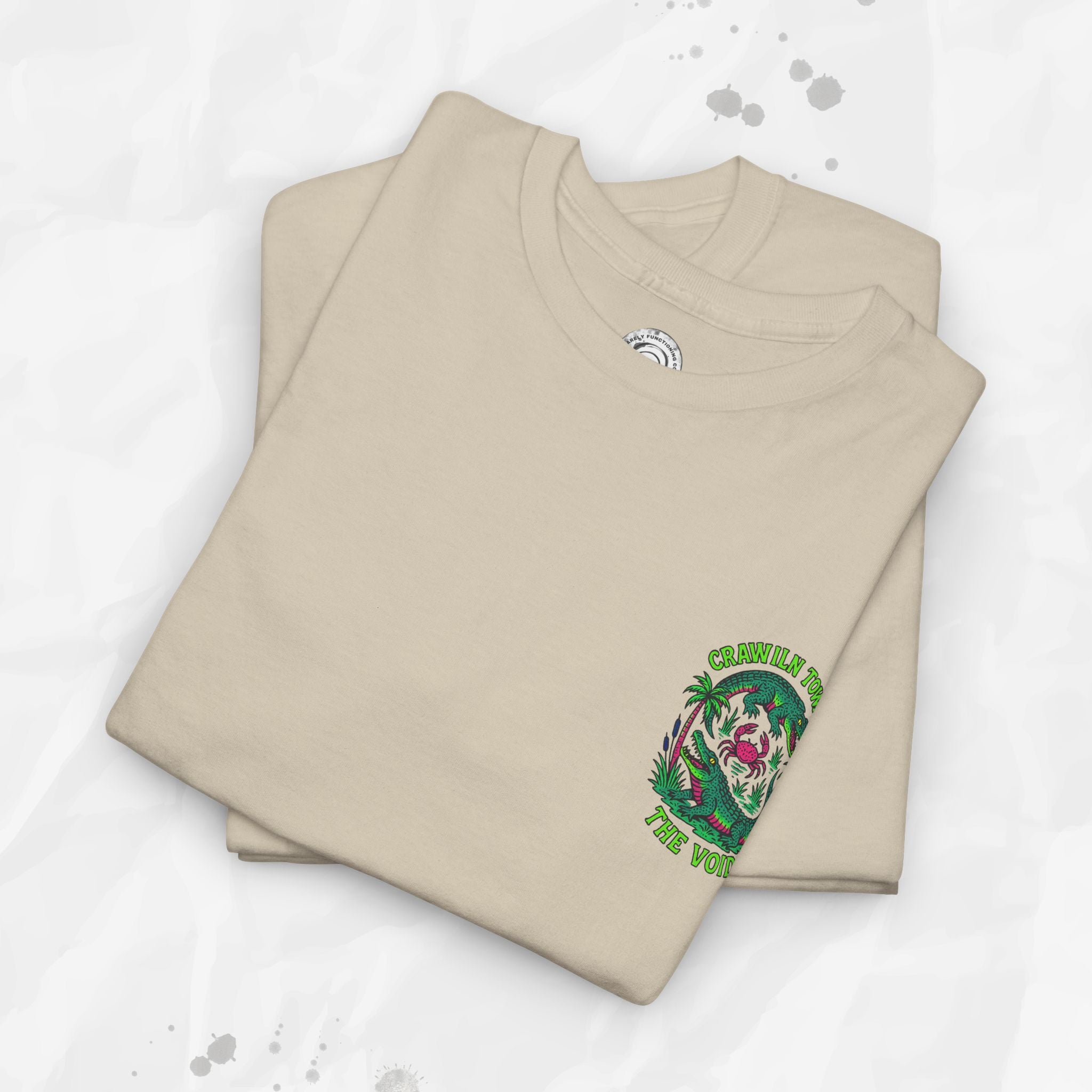 Crawlin’ Towards the Void – T-Shirt (Pocket Print)