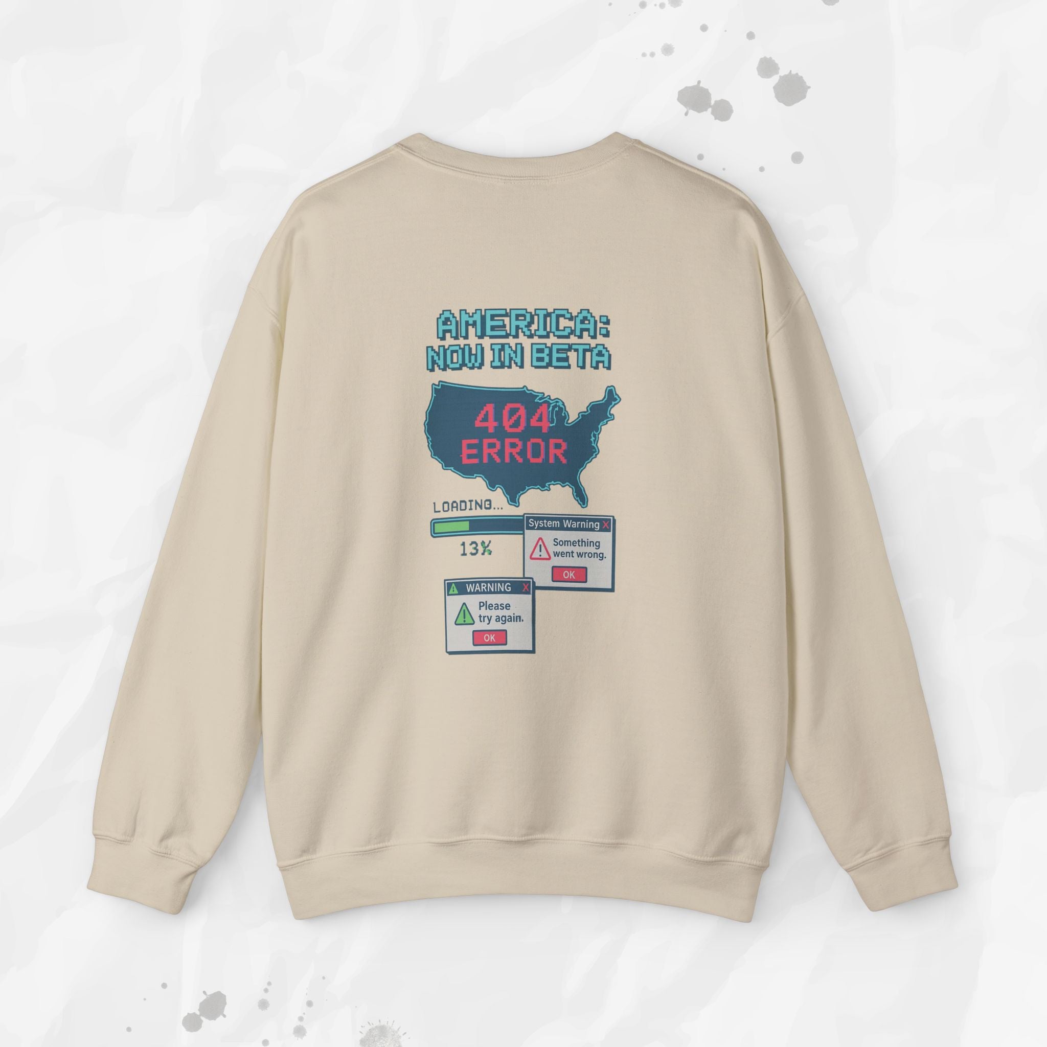 America: Now in Beta - Crewneck Sweatshirt