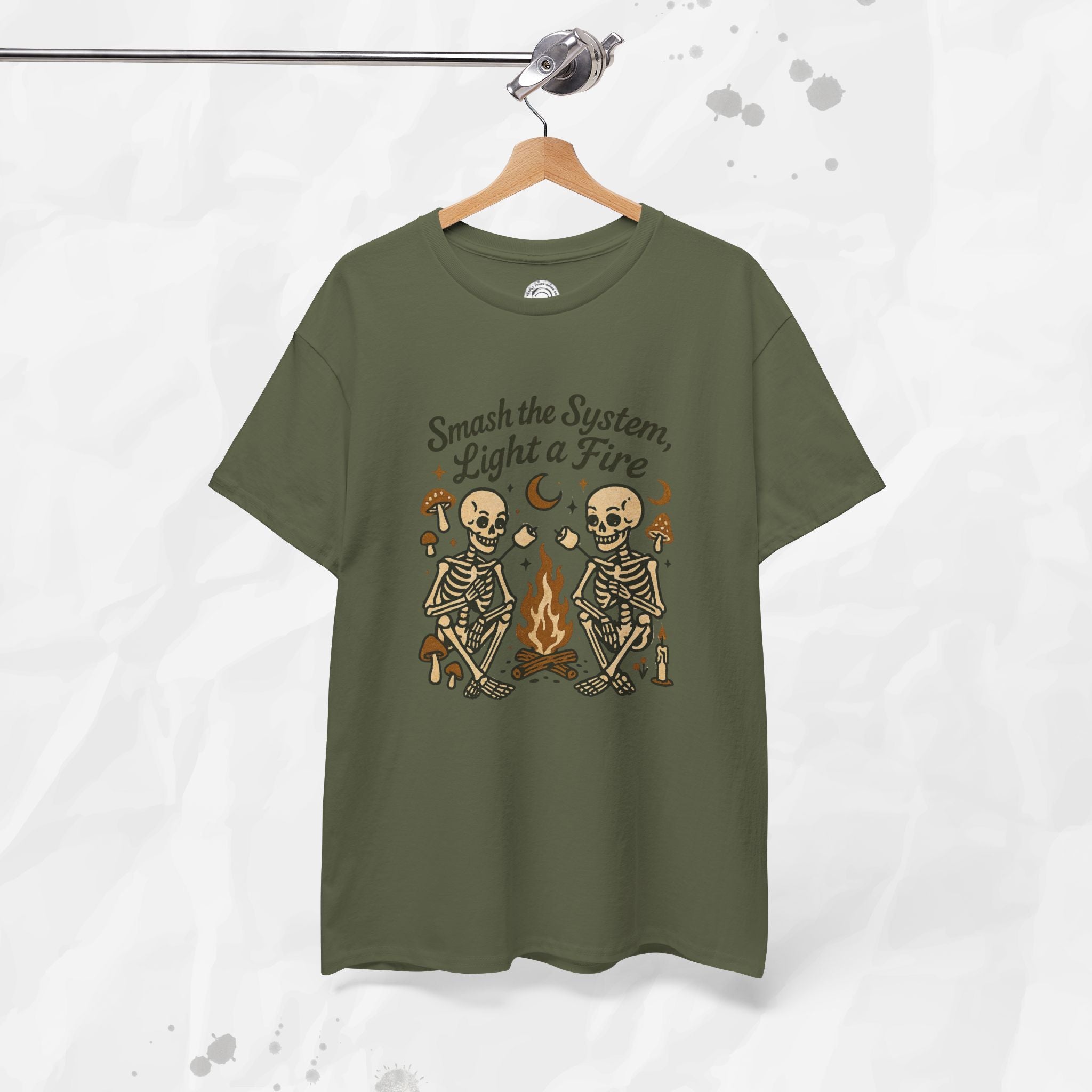 Smash the System, Light a Fire - T-Shirt