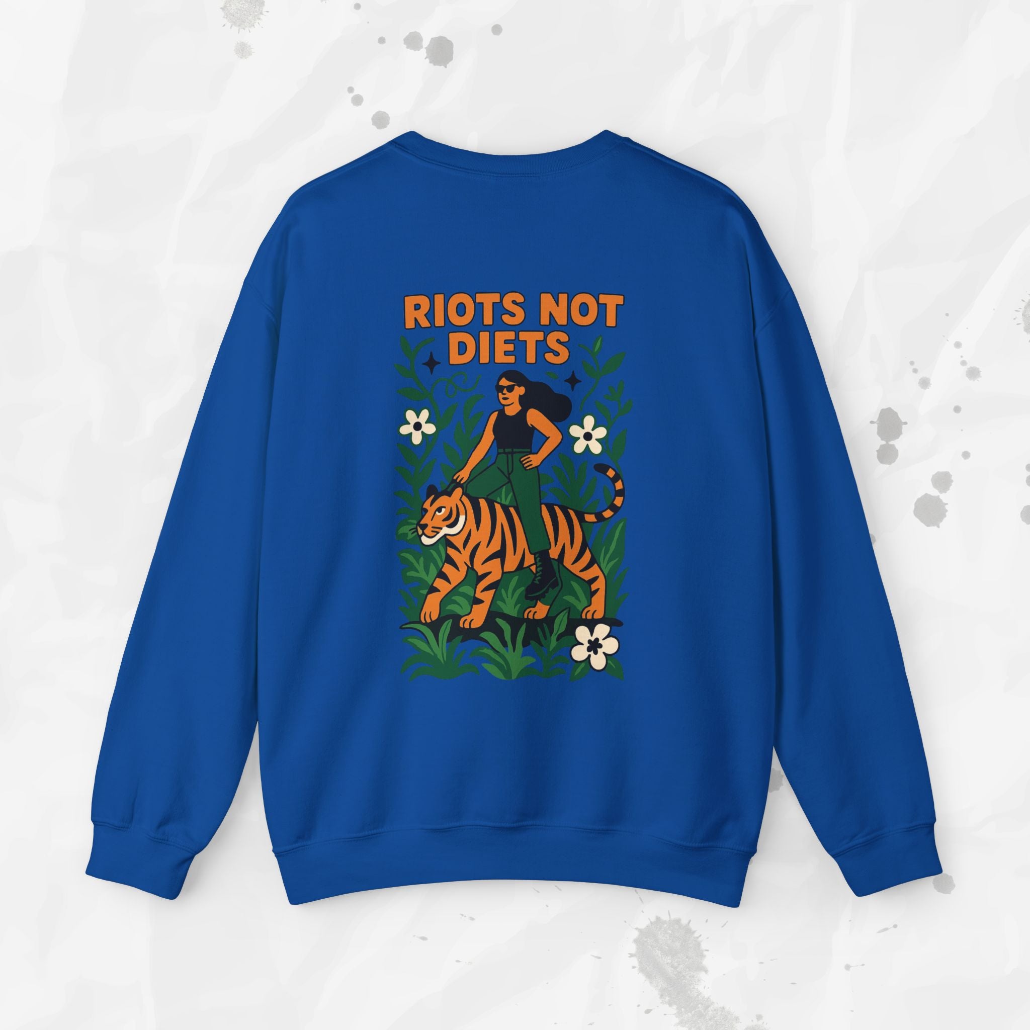Riots Not Diets - Crewneck Sweatshirt