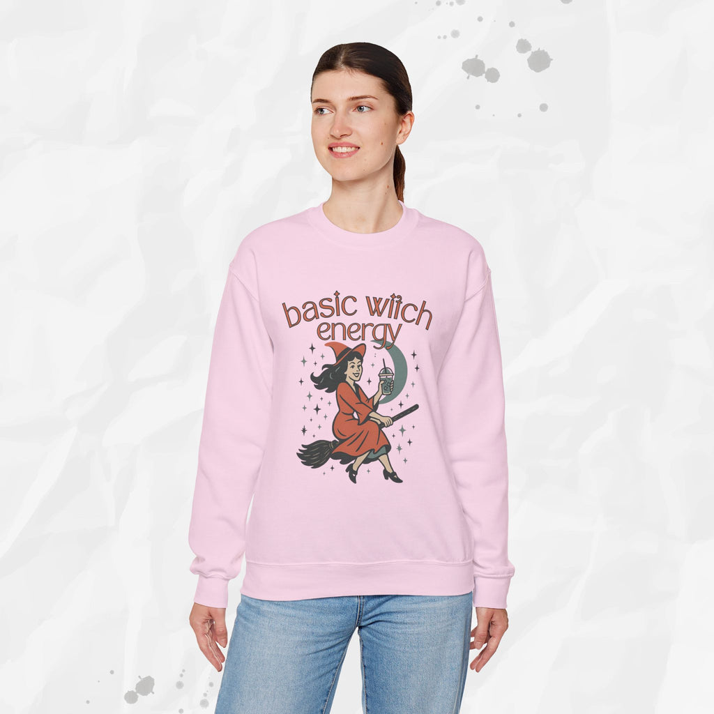 Basic Witch Energy - Crewneck Sweatshirt