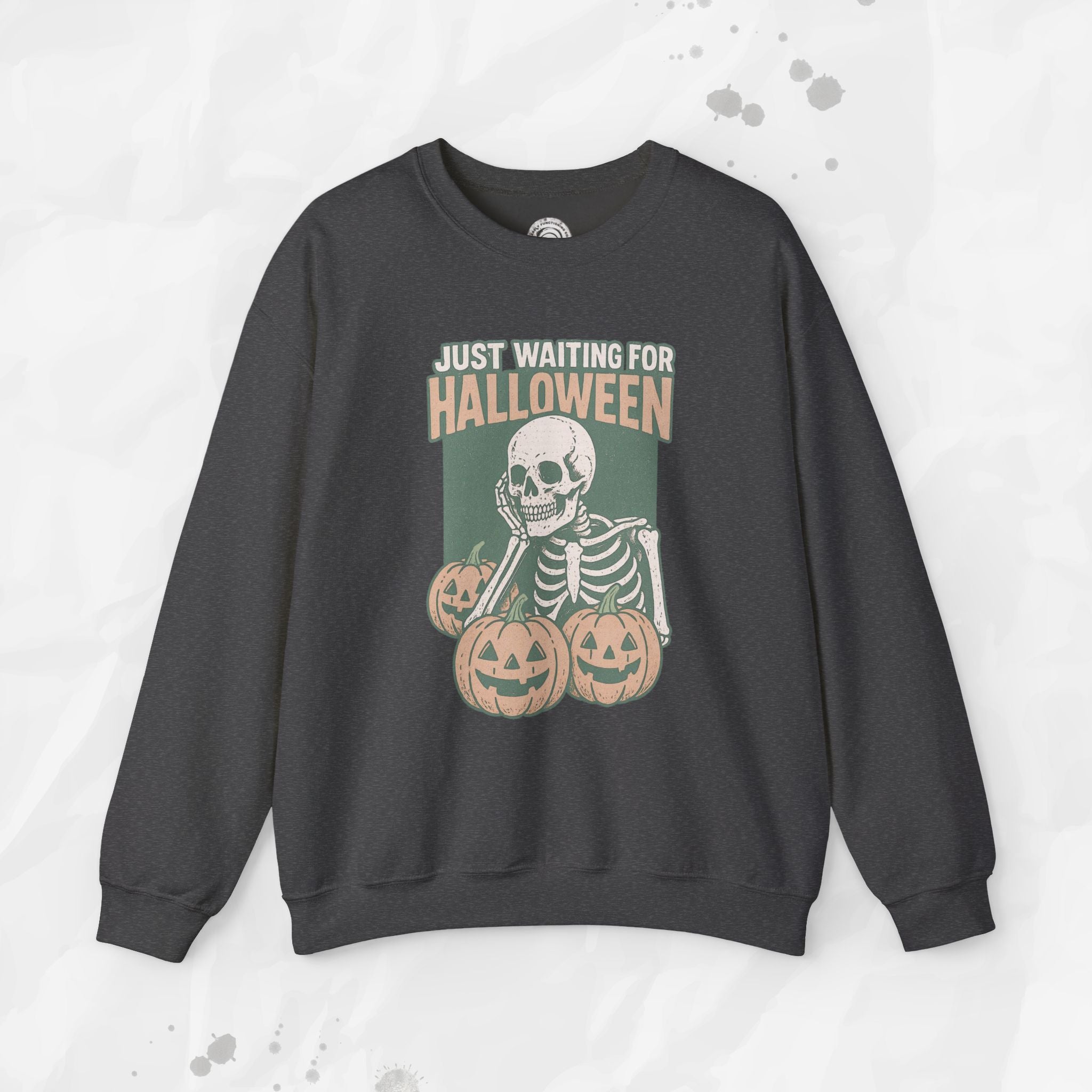 Just Waiting For Halloween - Crewneck Sweatshirt