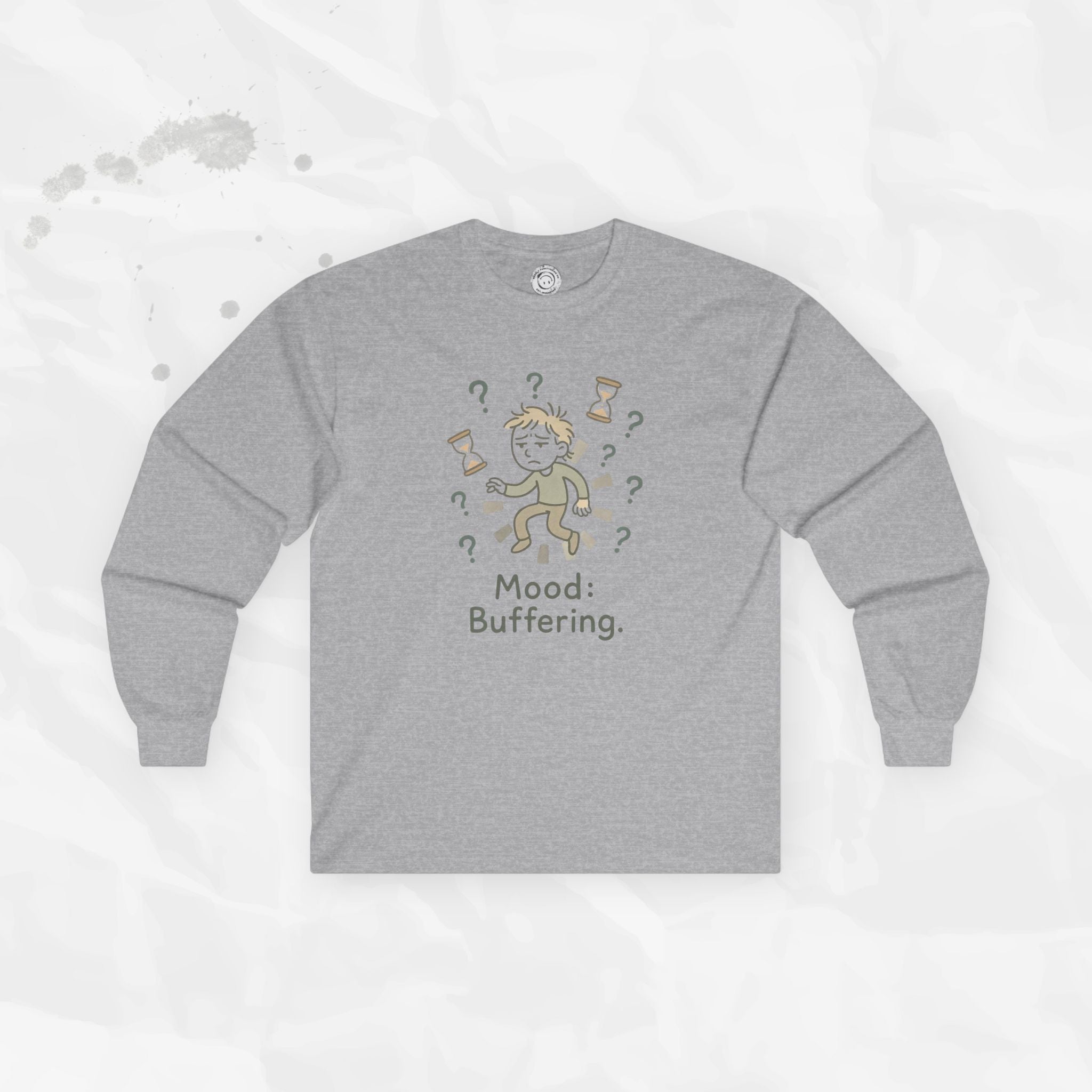 Mood: Buffering - Long Sleeve T-Shirt