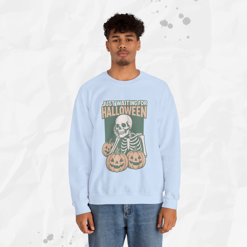 Just Waiting For Halloween - Crewneck Sweatshirt
