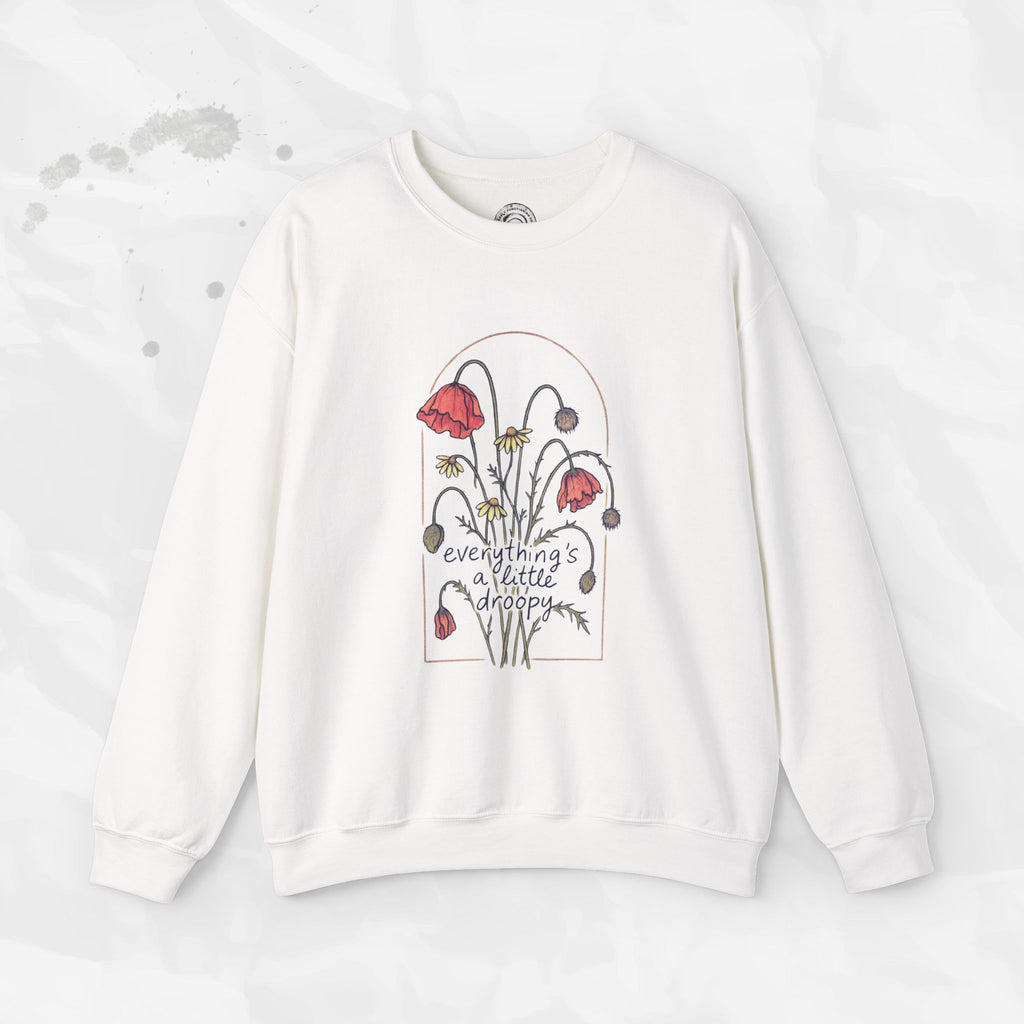 Everythings a Little Droopy - Crewneck Sweatshirt