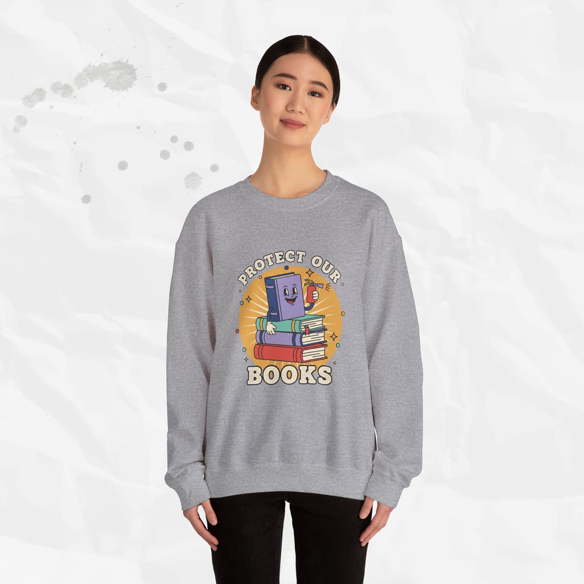 Protect Our Books – Crewneck Sweatshirt