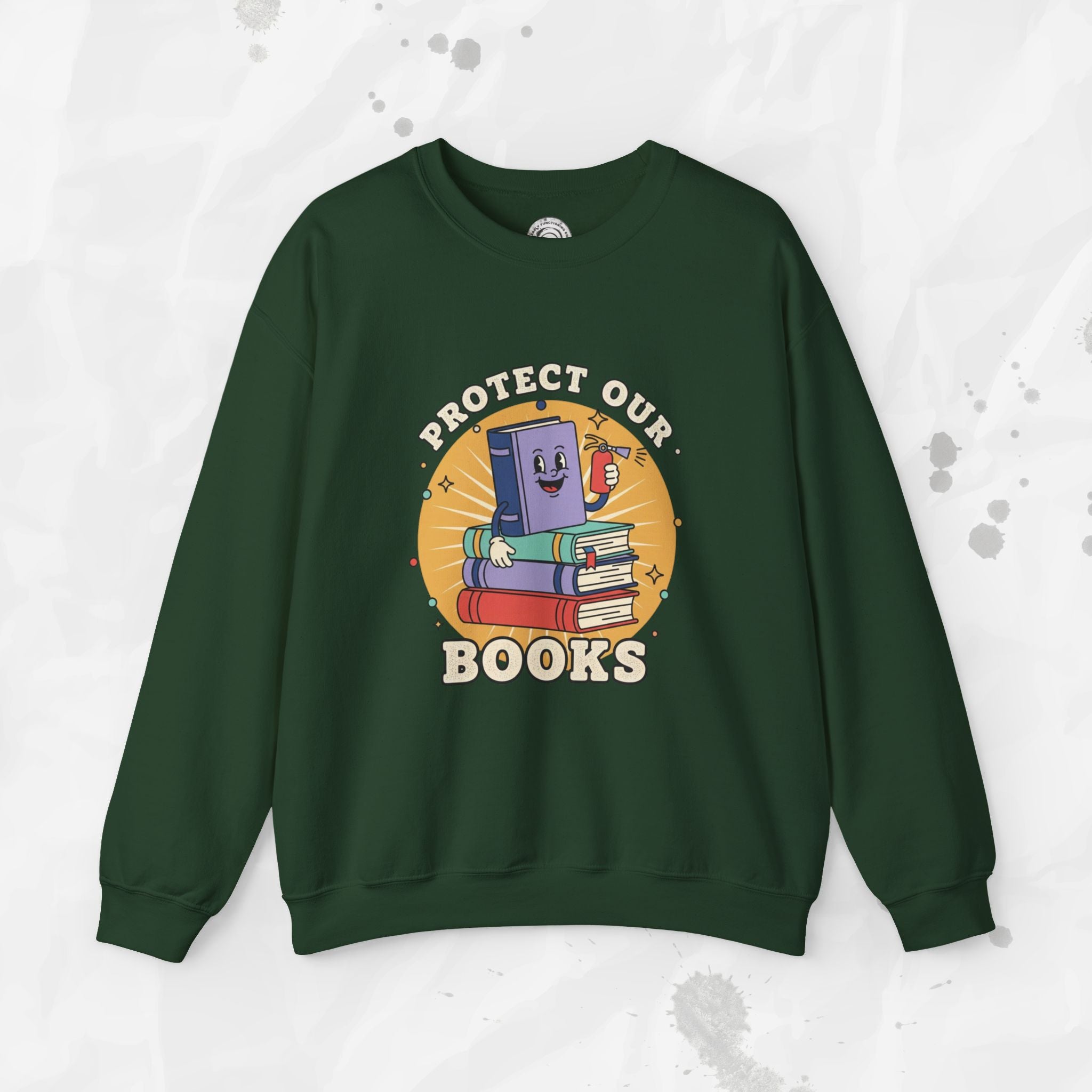 Protect Our Books – Crewneck Sweatshirt