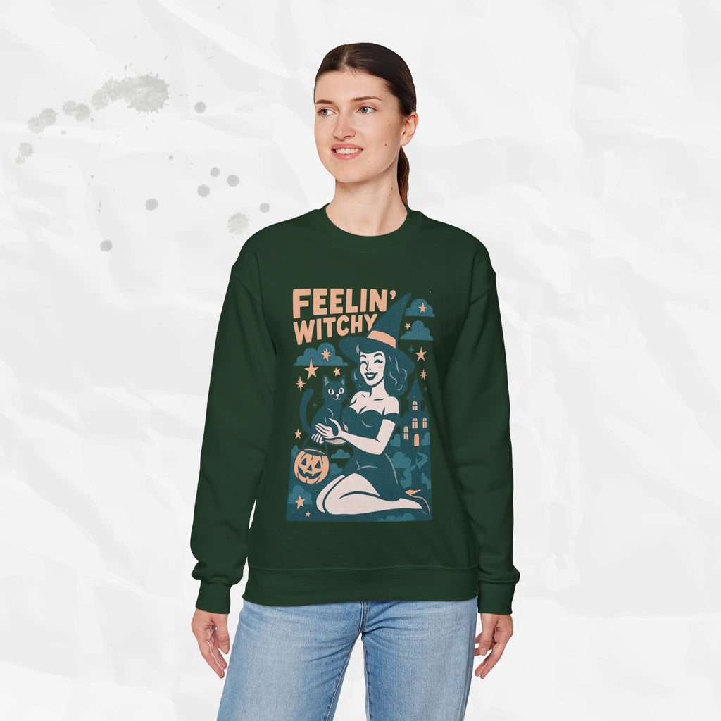 Feelin' Witchy - Crewneck Sweatshirt