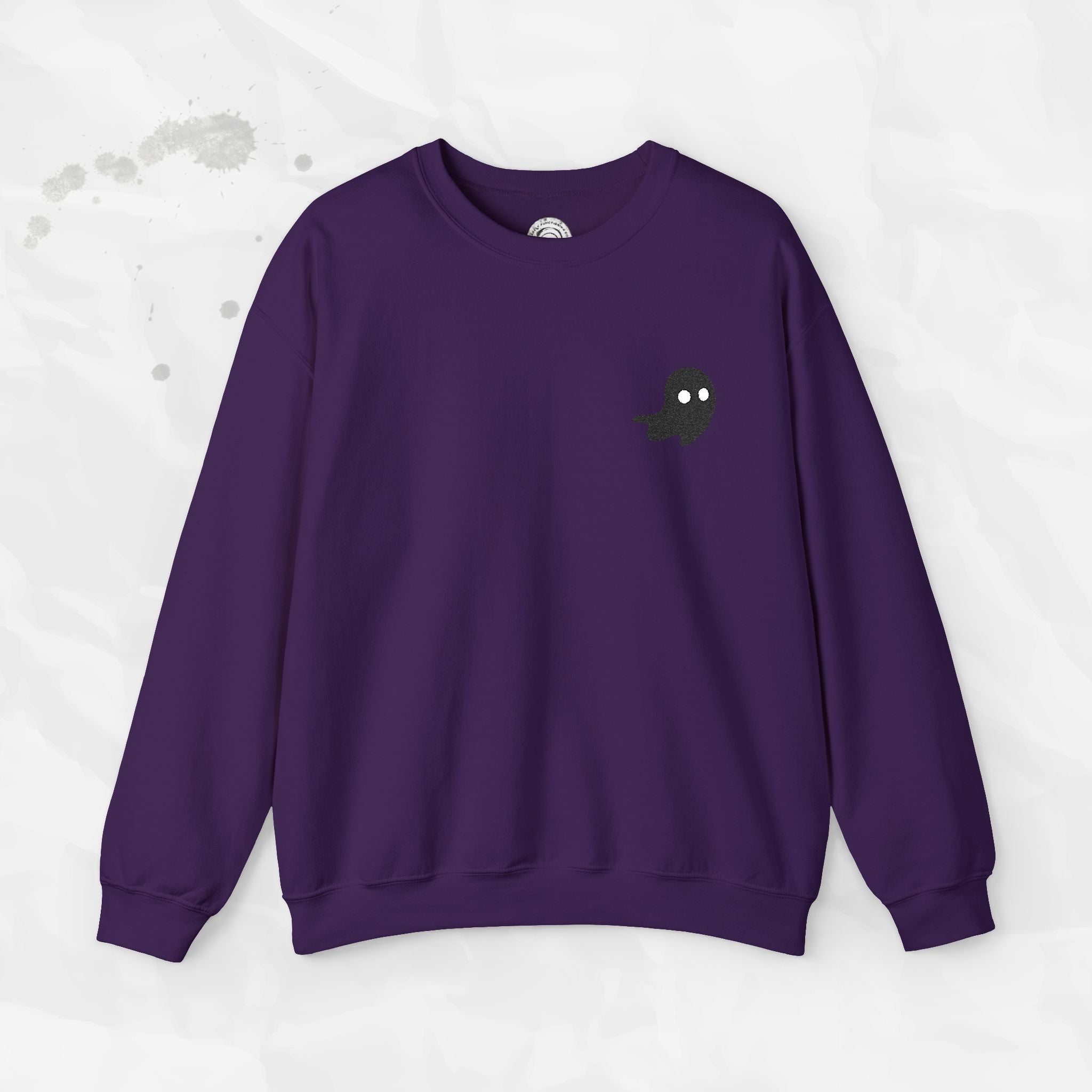 Lil Ghost - Embroidered Crewneck Sweatshirt