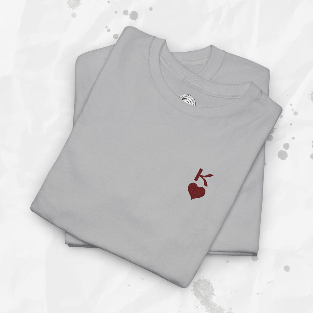 Rey de Corazones – Camiseta bordada