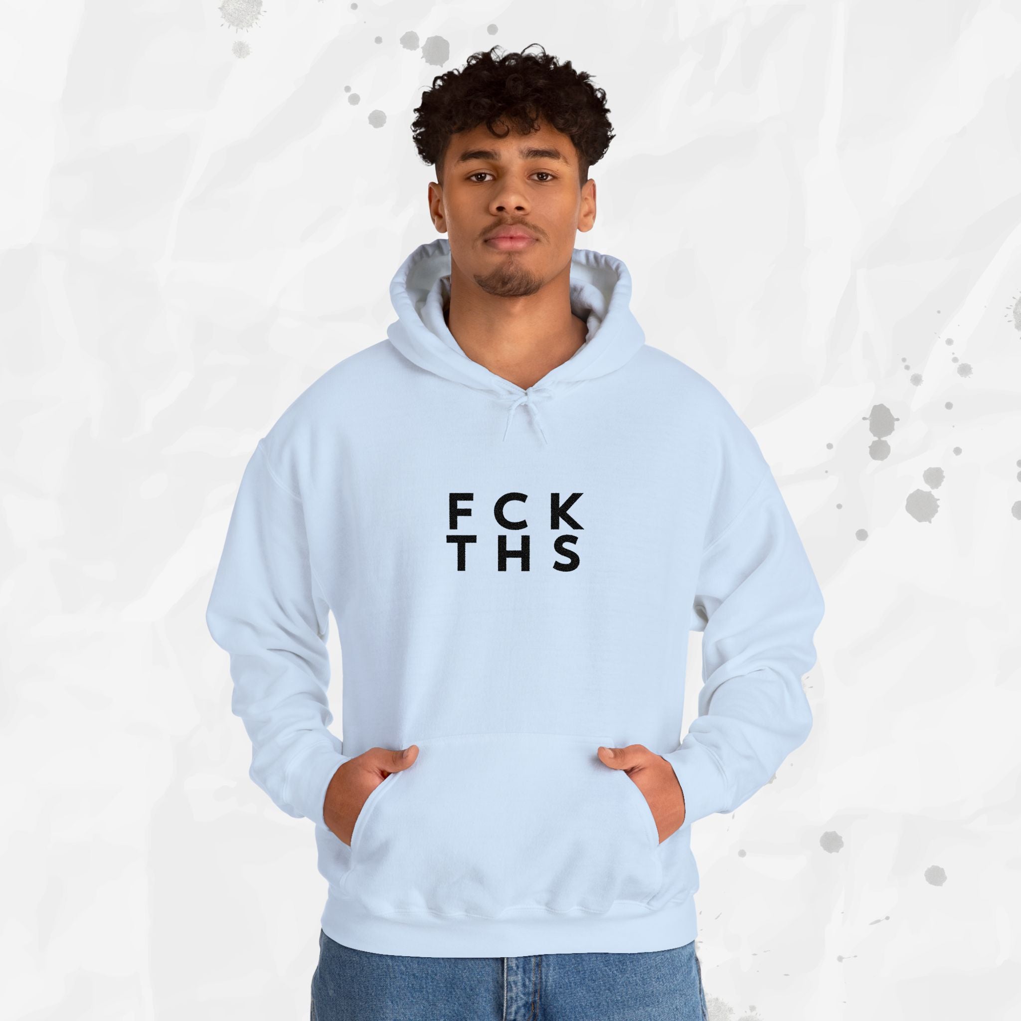 FCK THS - Embroidered Hoodie