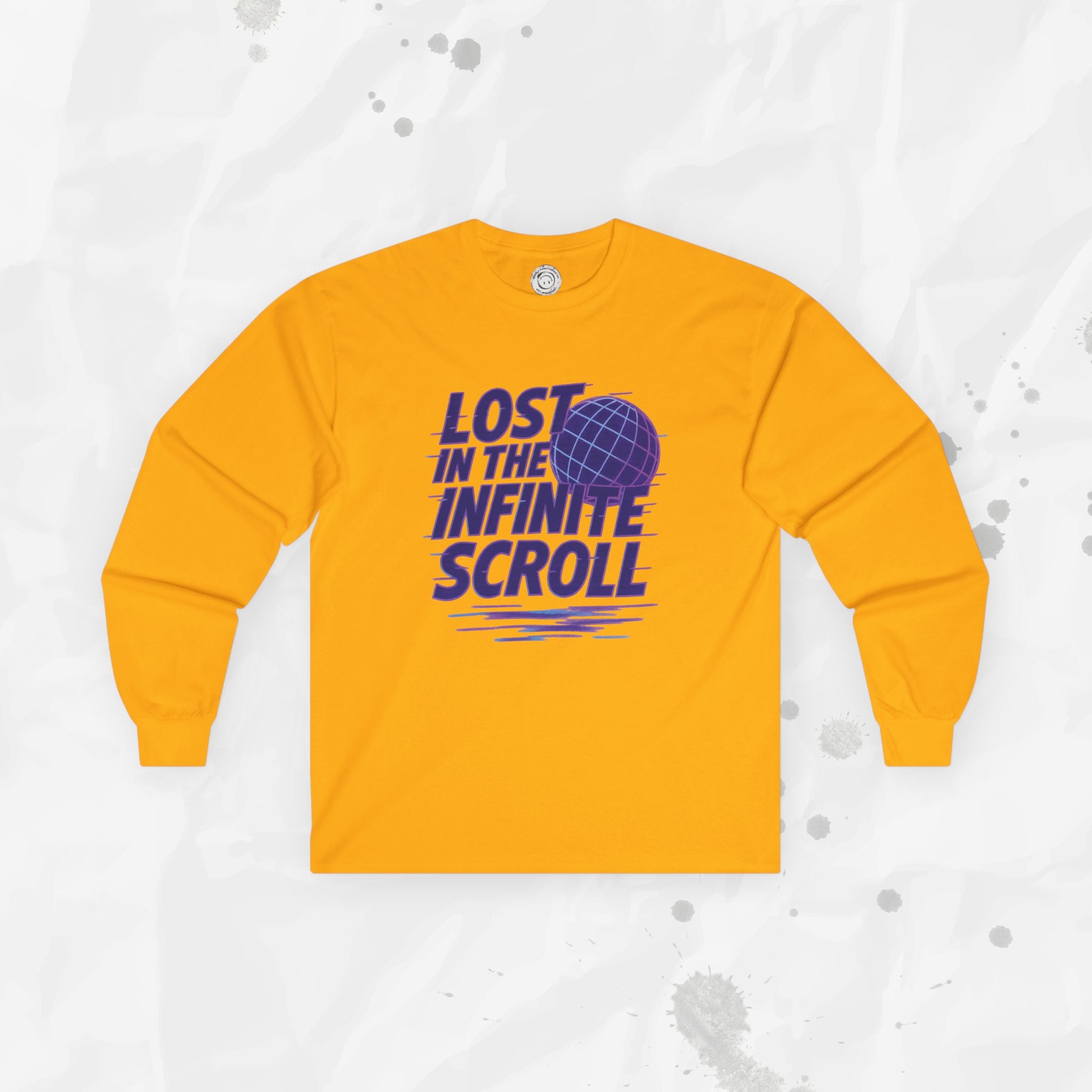 Lost in the Infinite Scroll - Long Sleeve T-Shirt