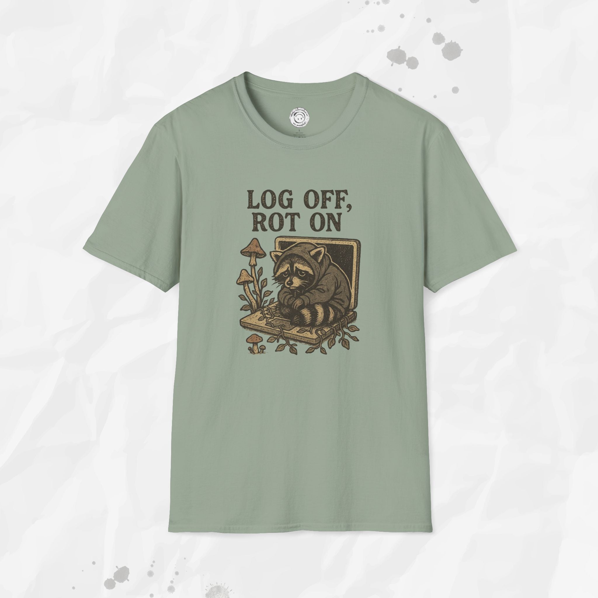 Log Off, Rot On - T-Shirt