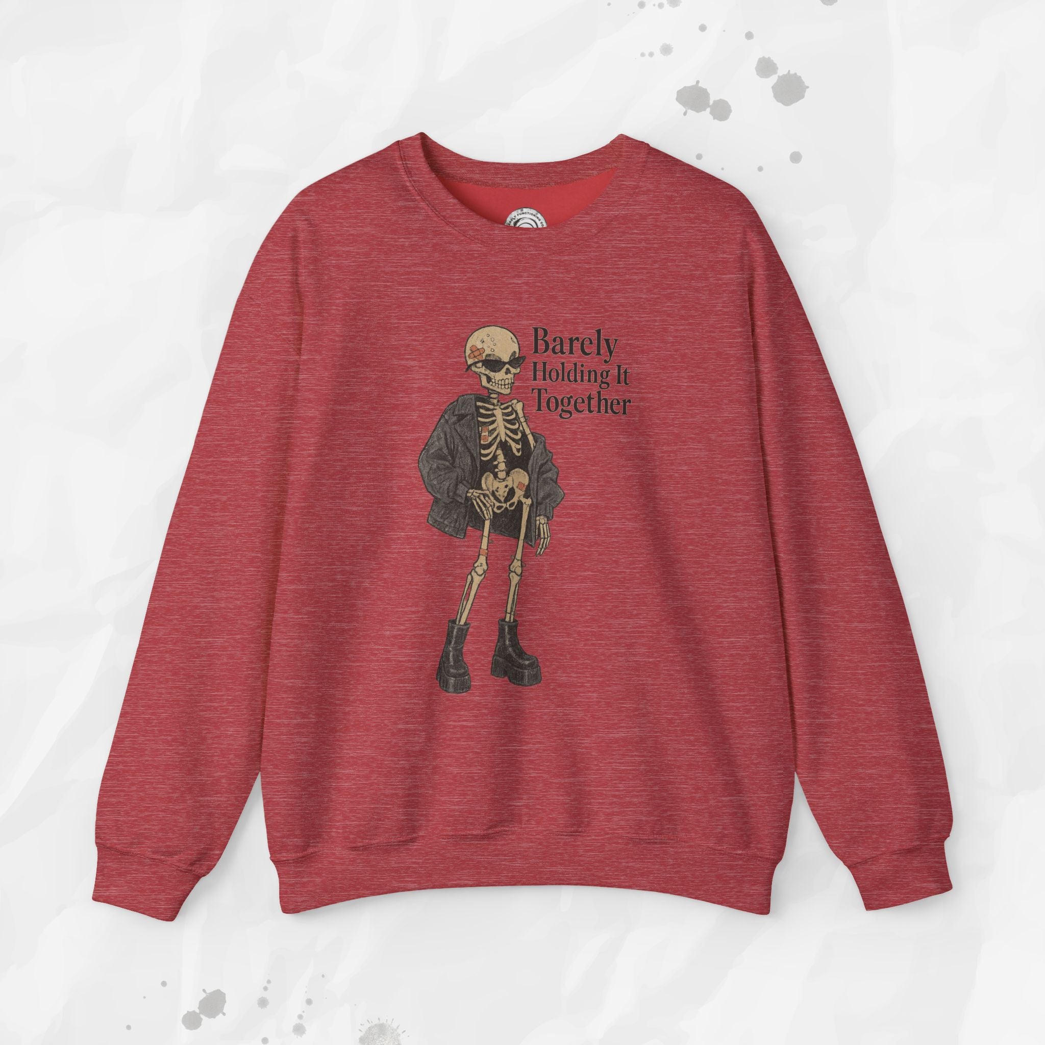Barely Holding It Together - Crewneck Sweatshirt