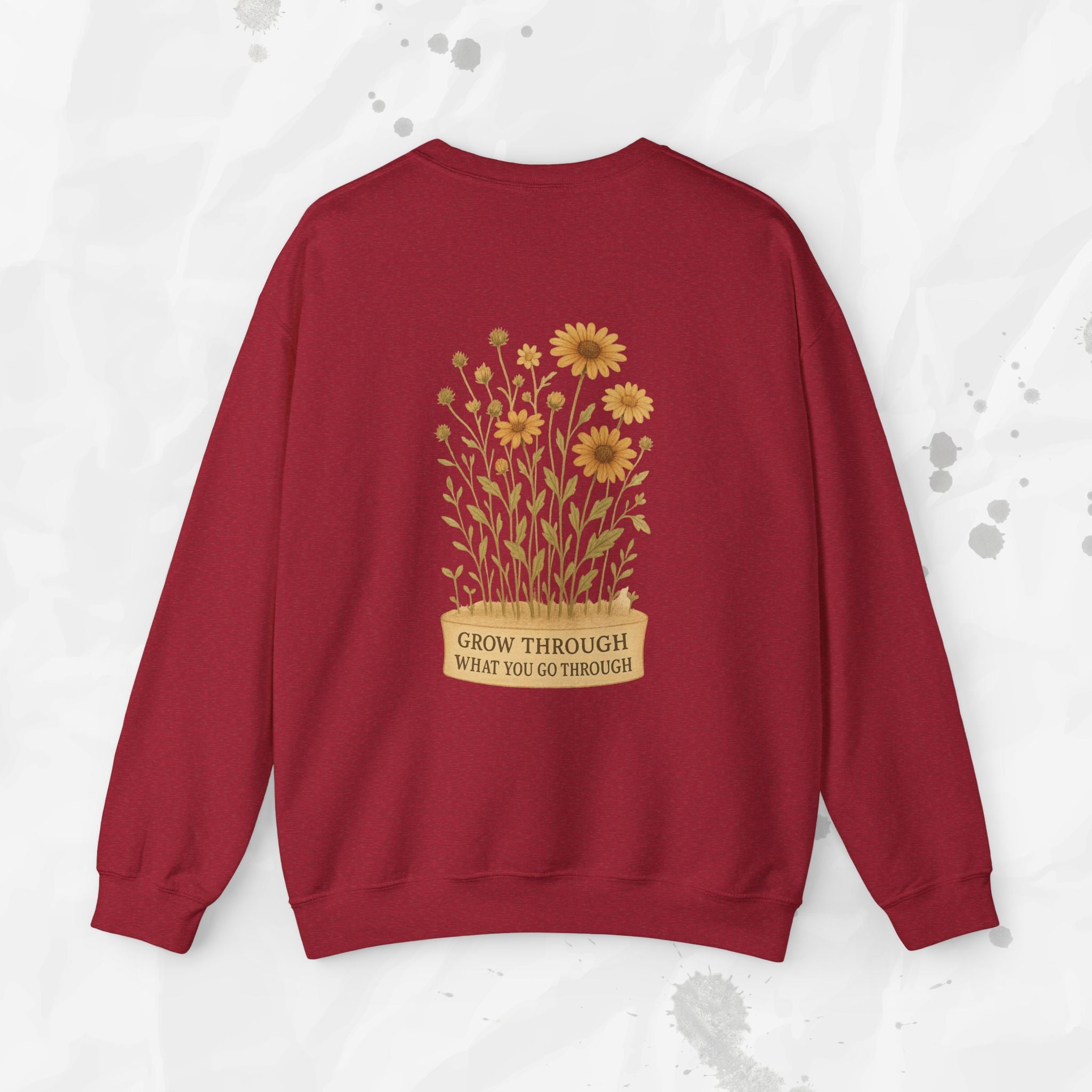 Grow Through What You Go Through - Crewneck Sweatshirt