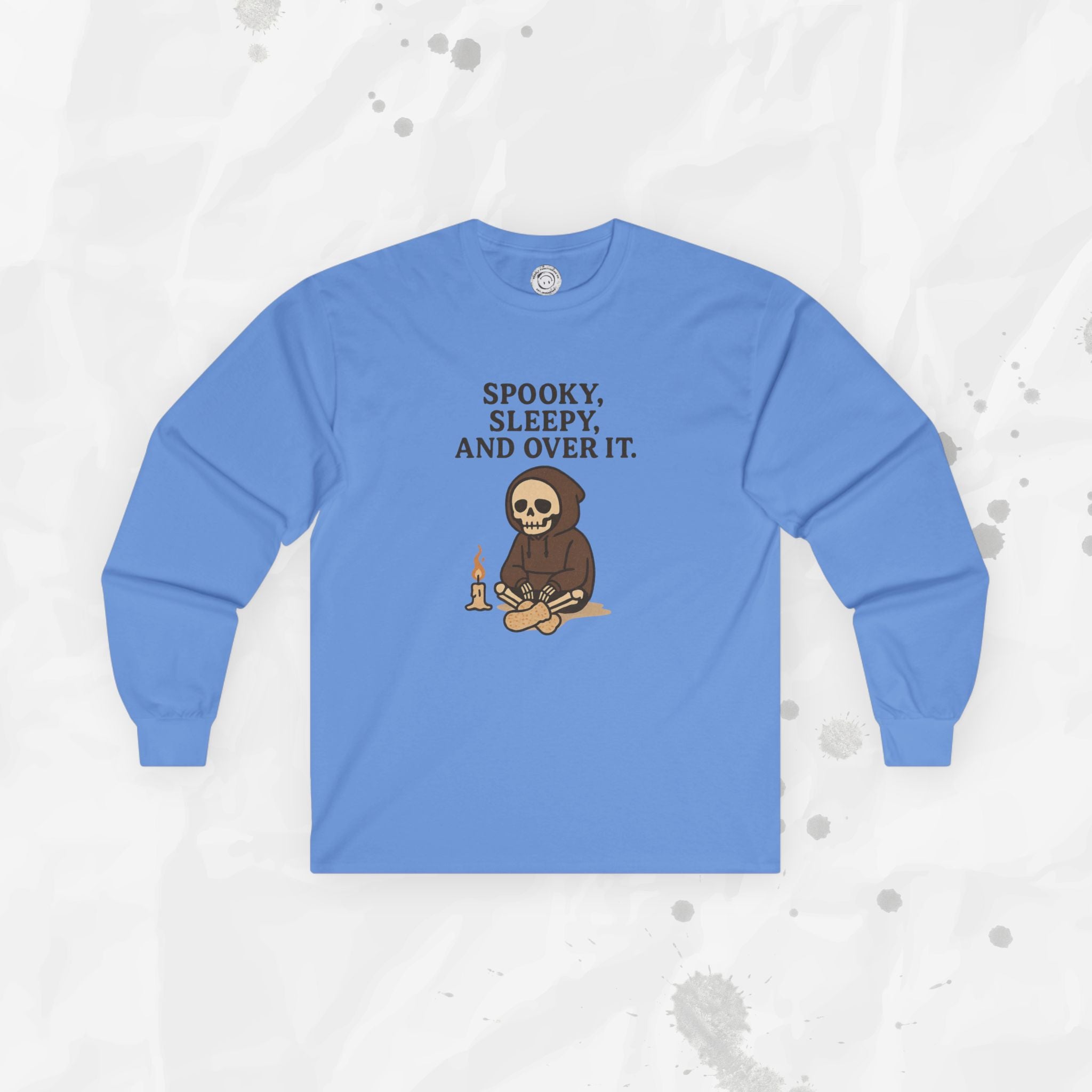 Spooky, Sleepy, and Over It - Long Sleeve T-Shirt