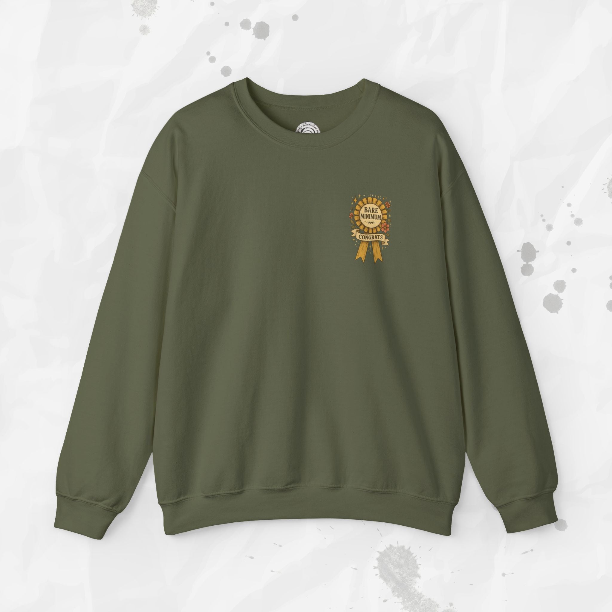 Bare Minimum Competency - Crewneck Sweatshirt