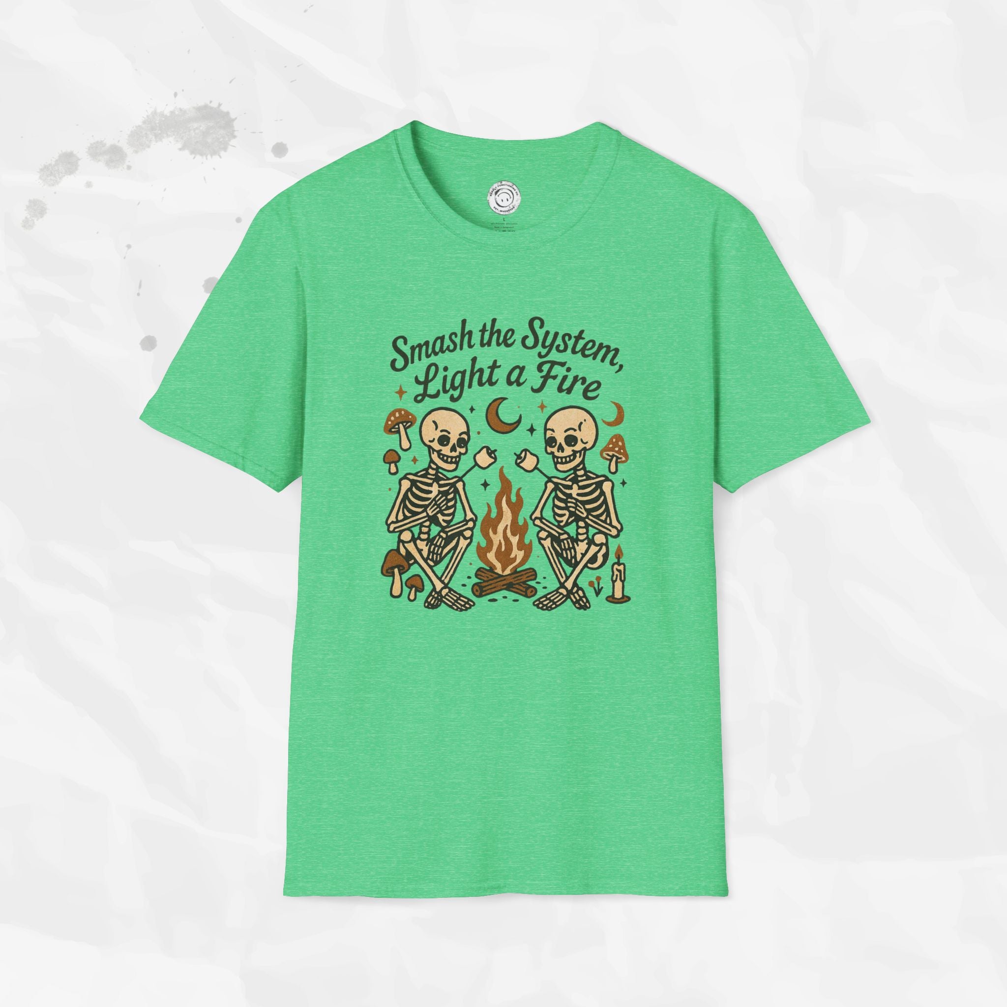 Smash the System, Light a Fire - T-Shirt