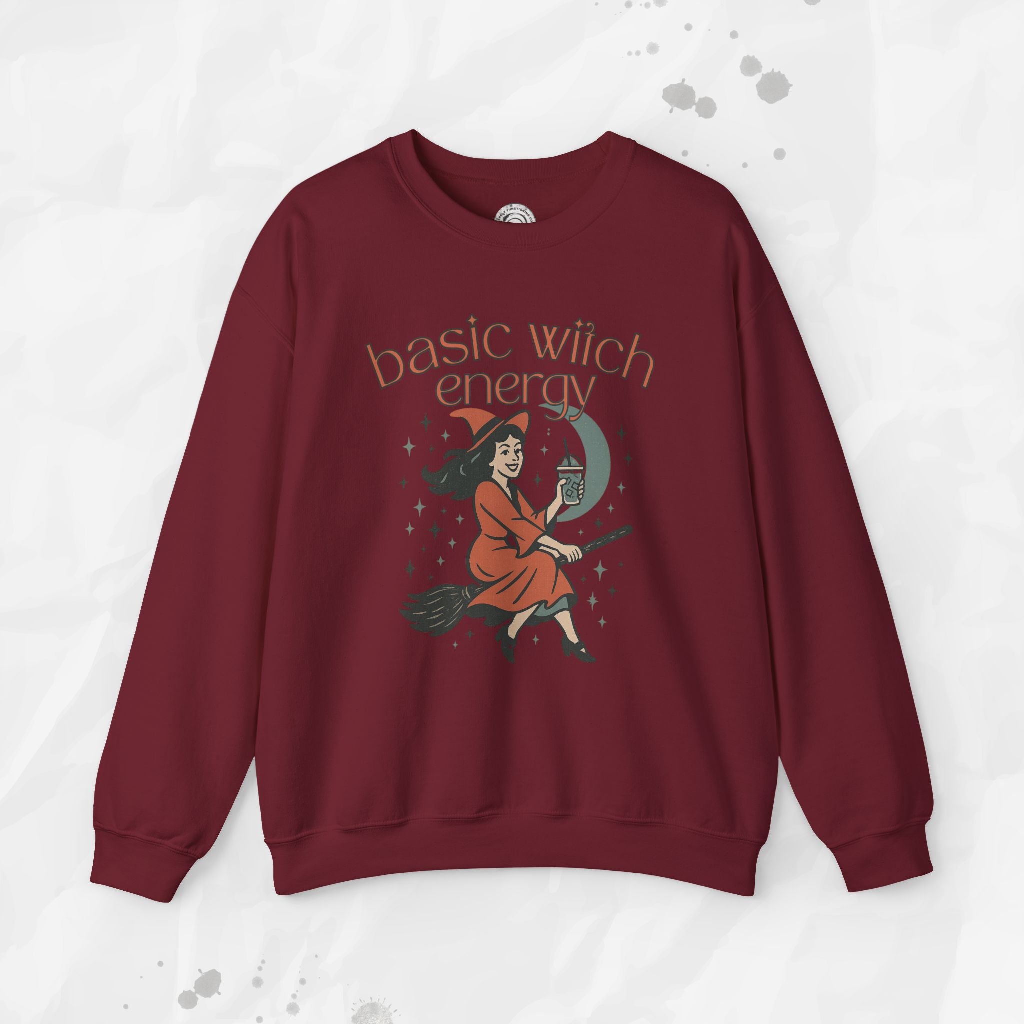 Basic Witch Energy - Crewneck Sweatshirt