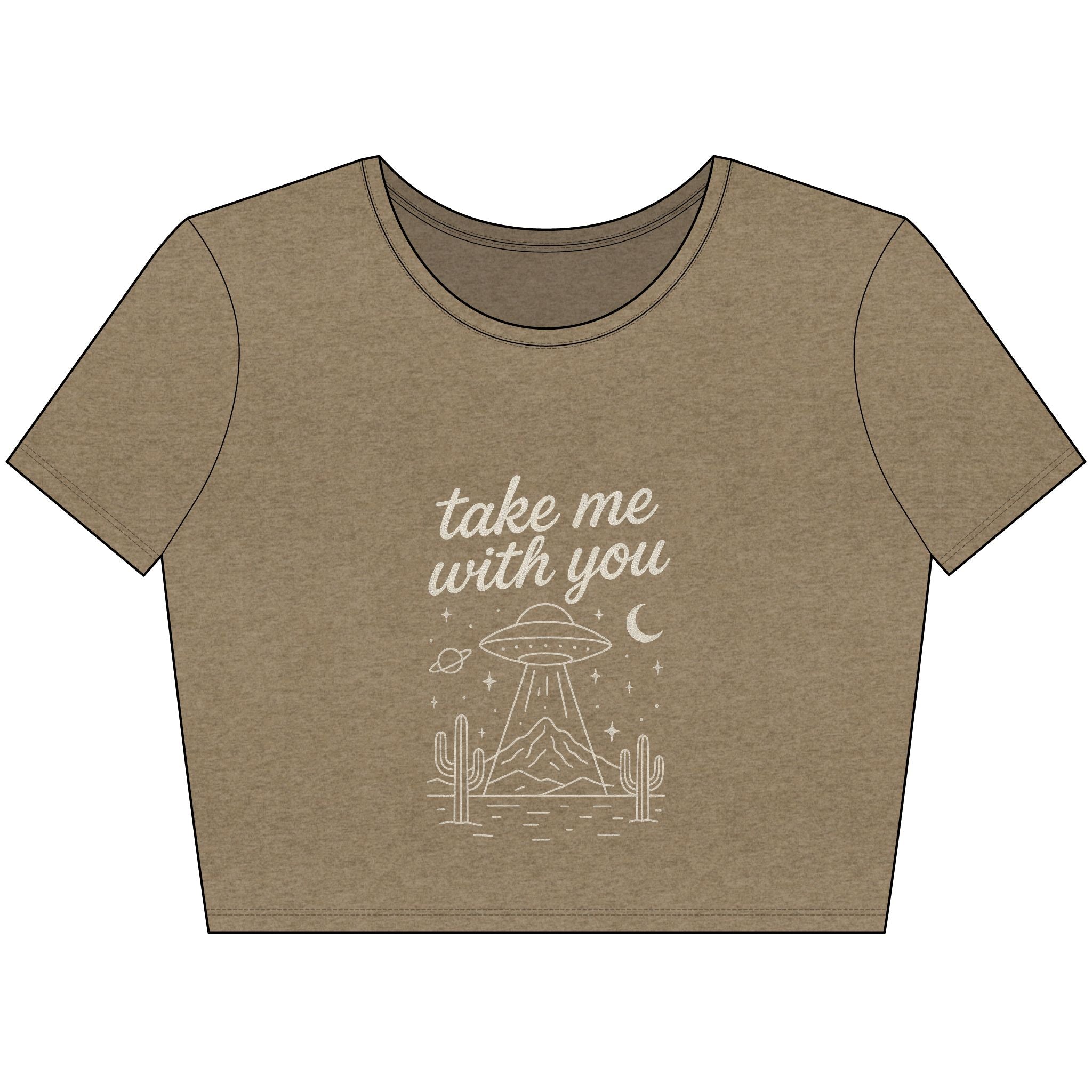 Take Me With You - Crop Top