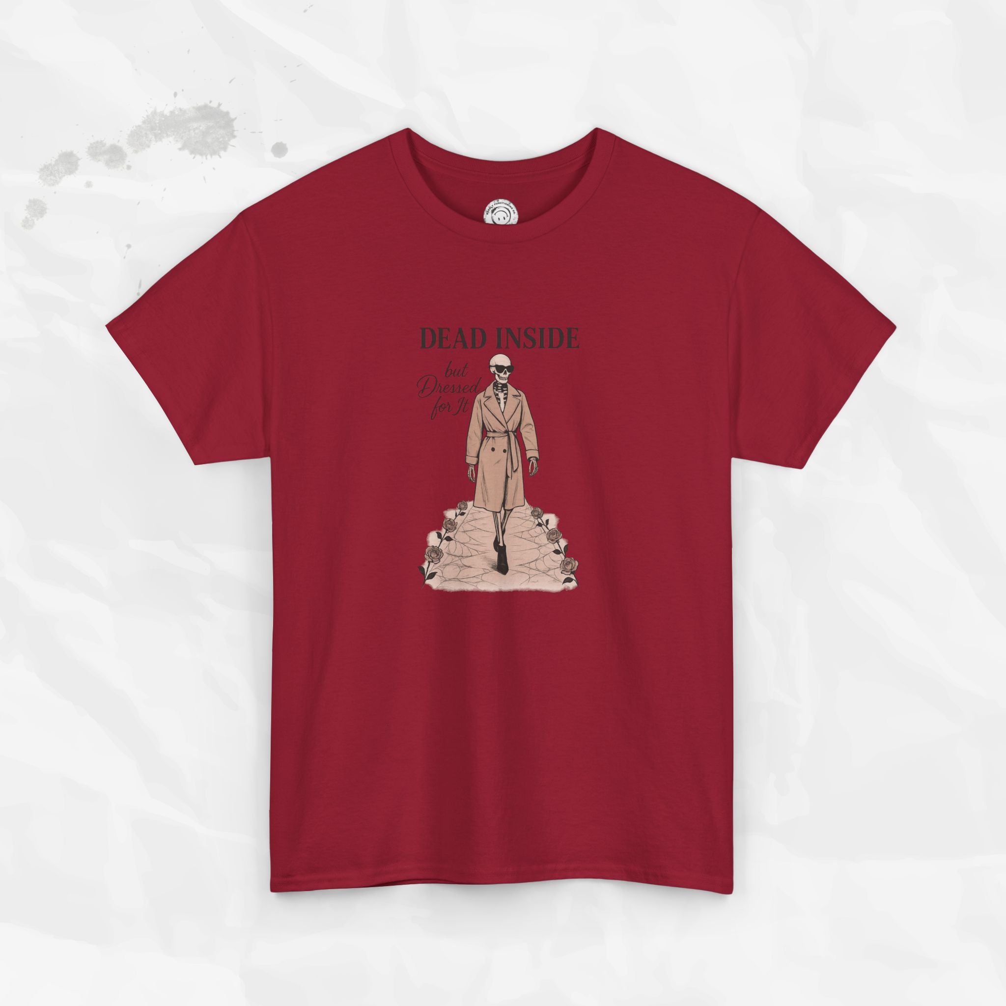 Dead Inside But Dressed for It - Heavyweight T-Shirt