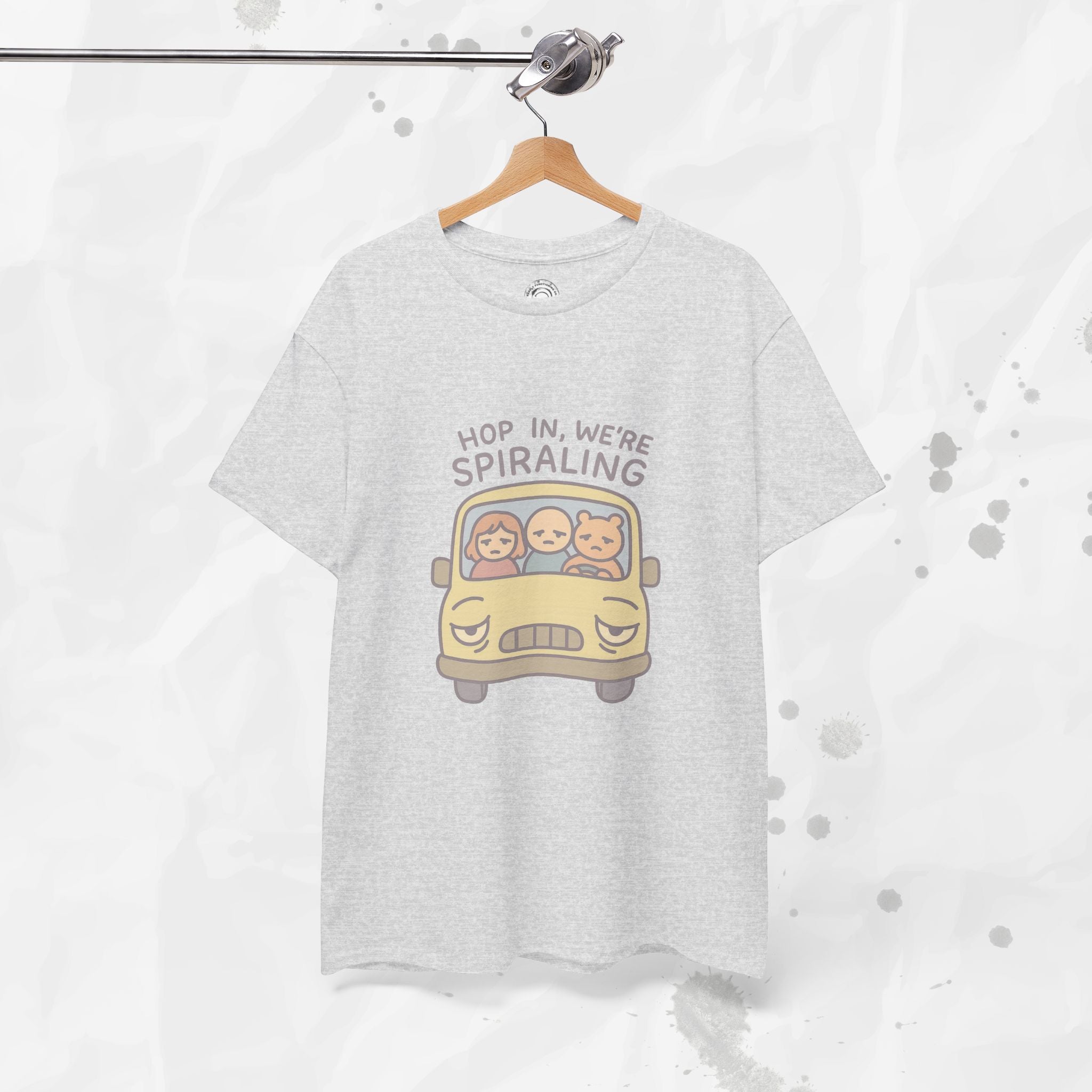 Hop In We're Spiraling - T-Shirt