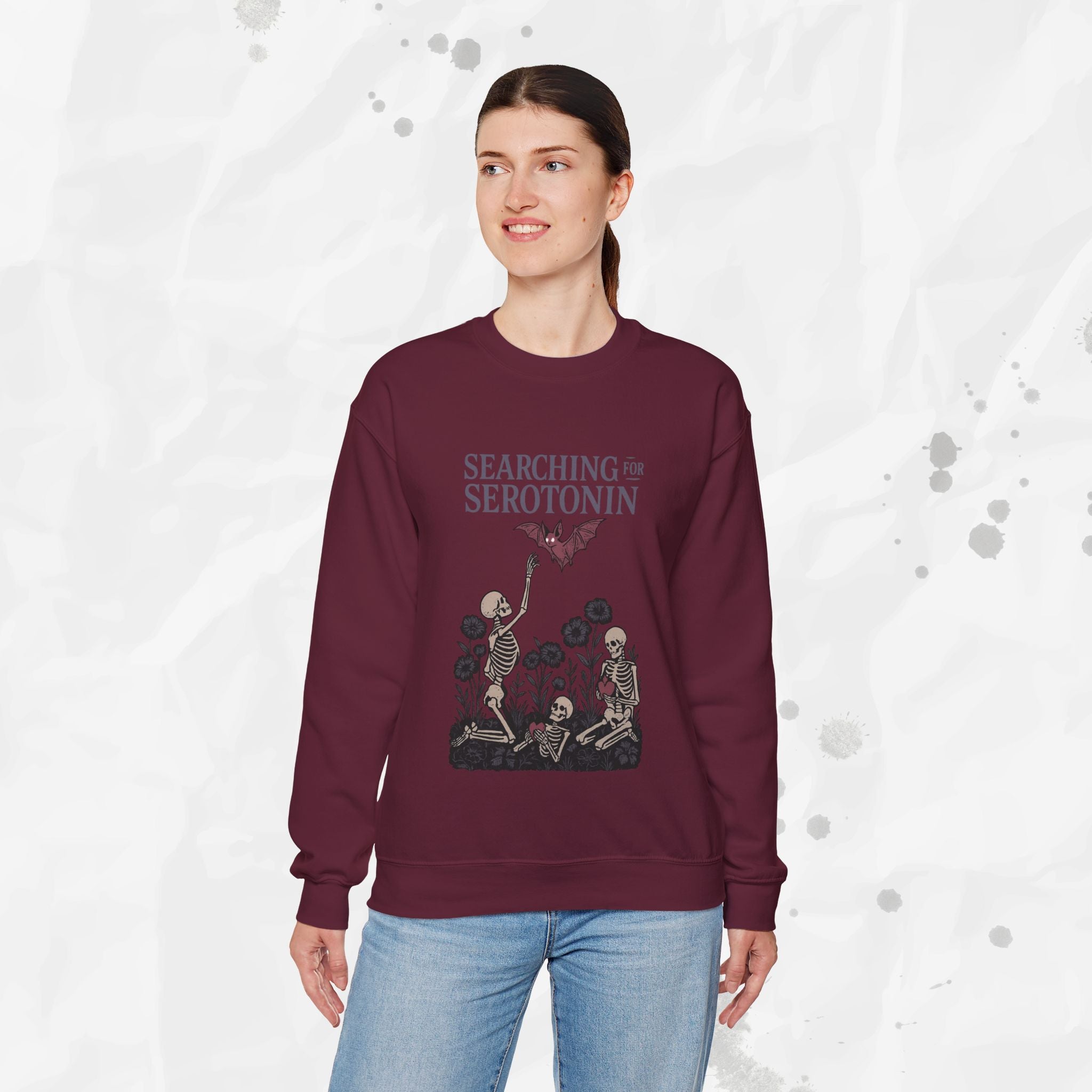 Searching for Serotonin - Crewneck Sweatshirt