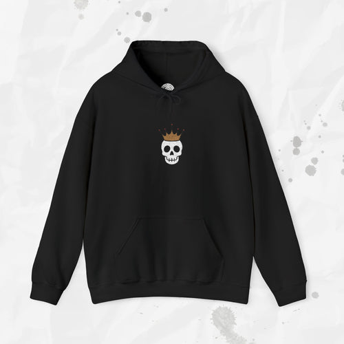 Crown Skull - Embroidered Hoodie