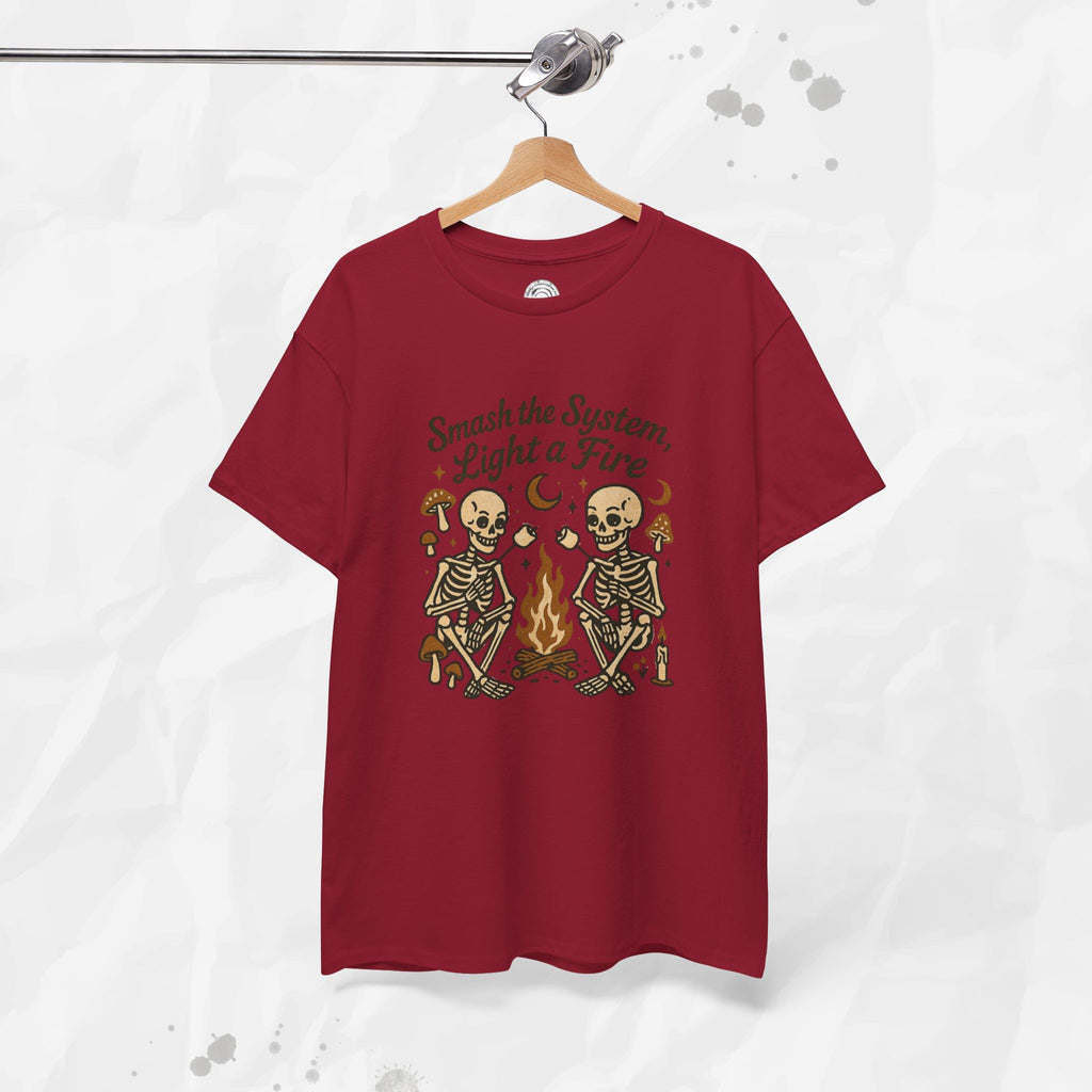 Smash the System, Light a Fire - T-Shirt