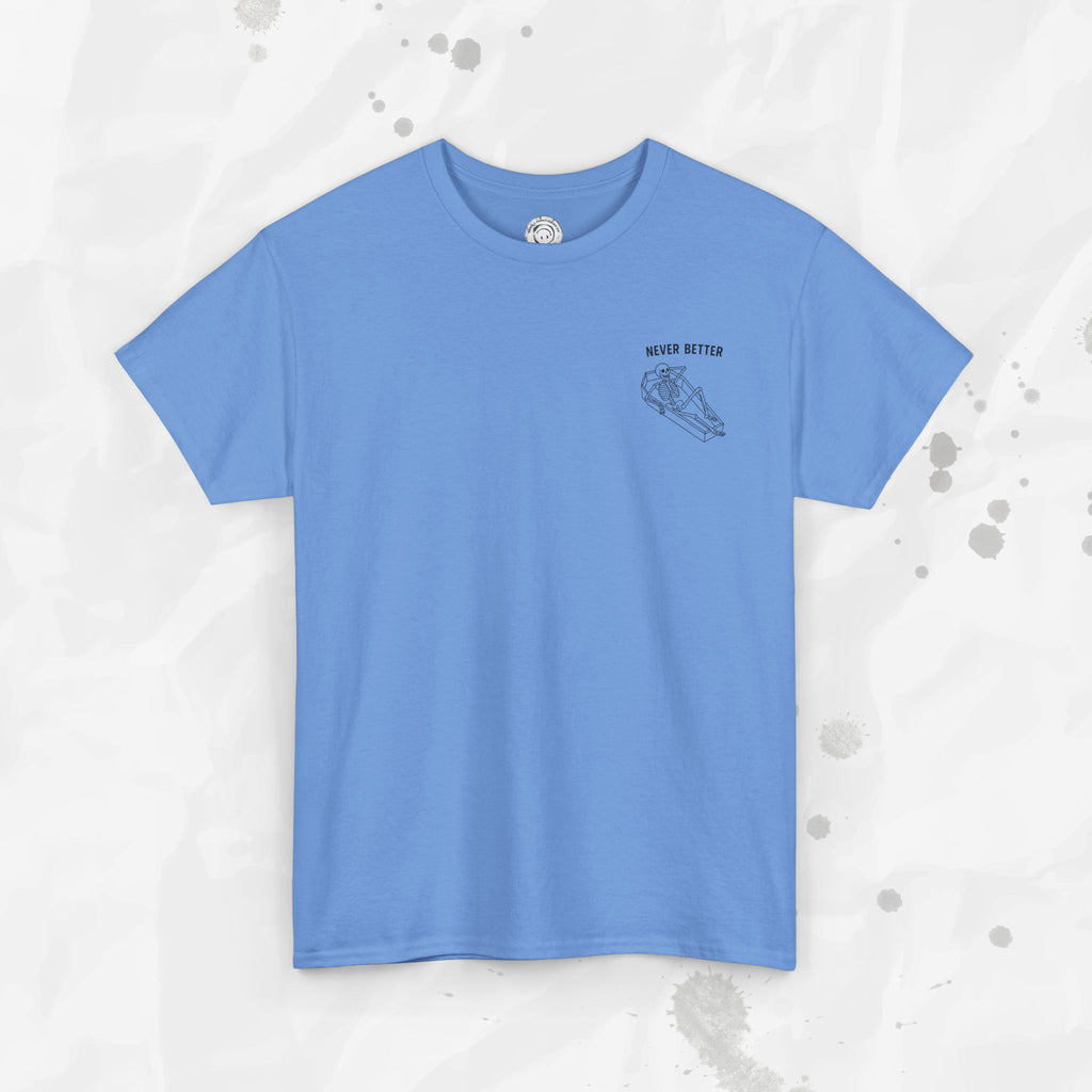 Nunca mejor – Camiseta (estampado de bolsillo)