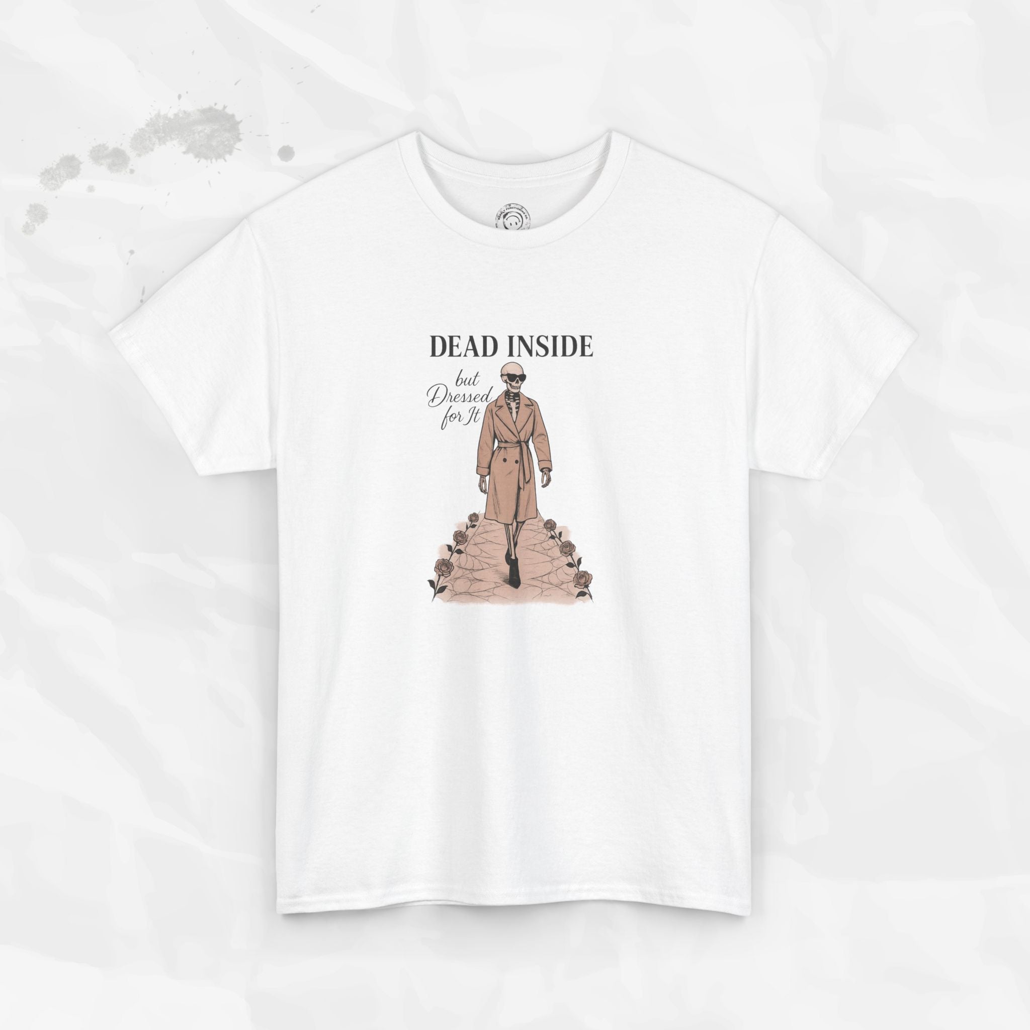 Dead Inside But Dressed for It - Heavyweight T-Shirt