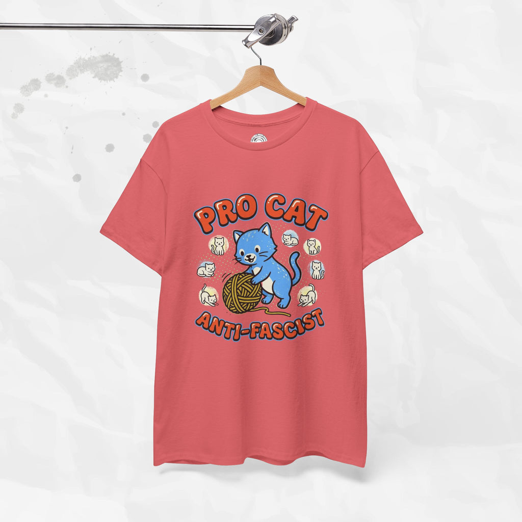 Pro Cat Anti-Fascist – T-Shirt