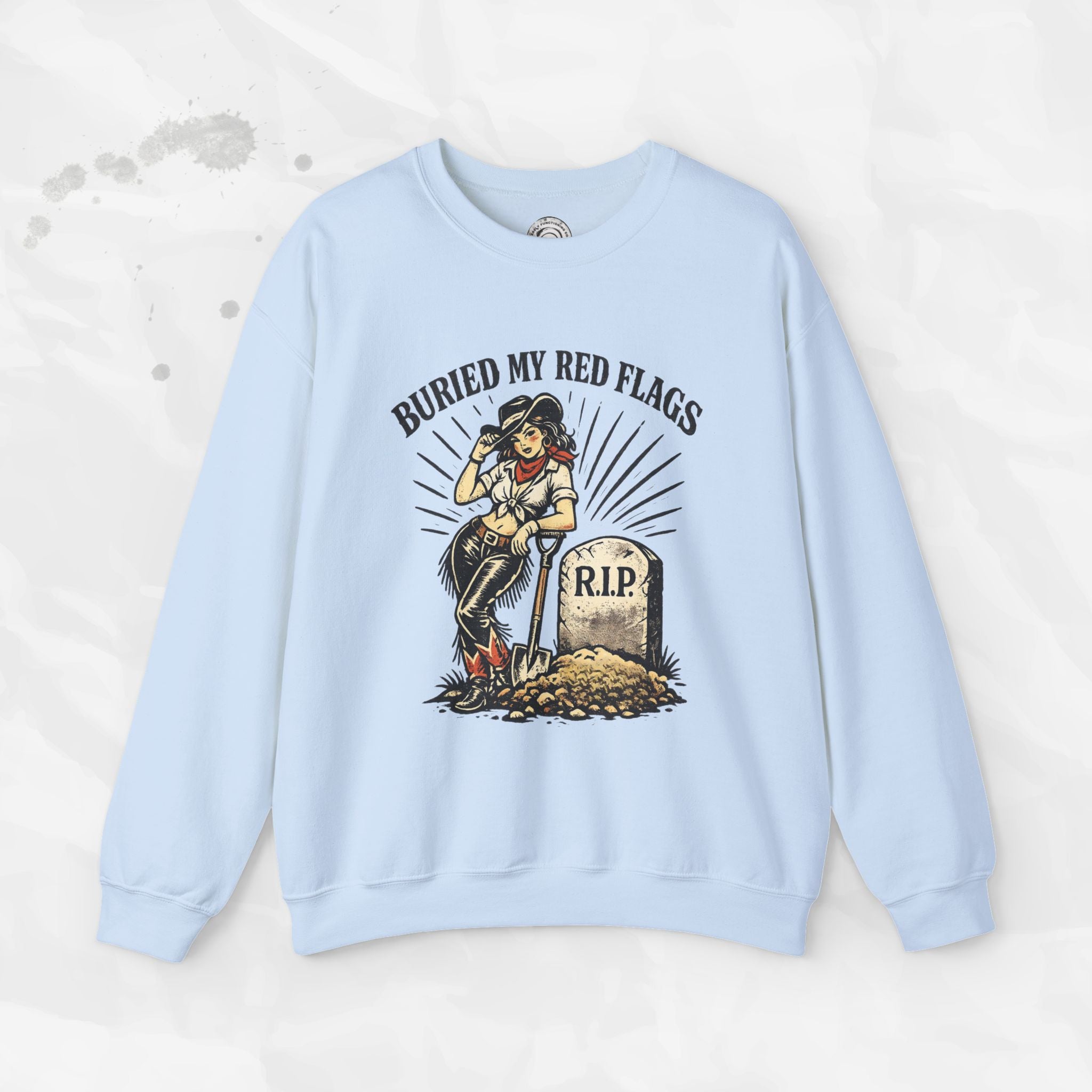 Buried My Red Flags – Crewneck Sweatshirt