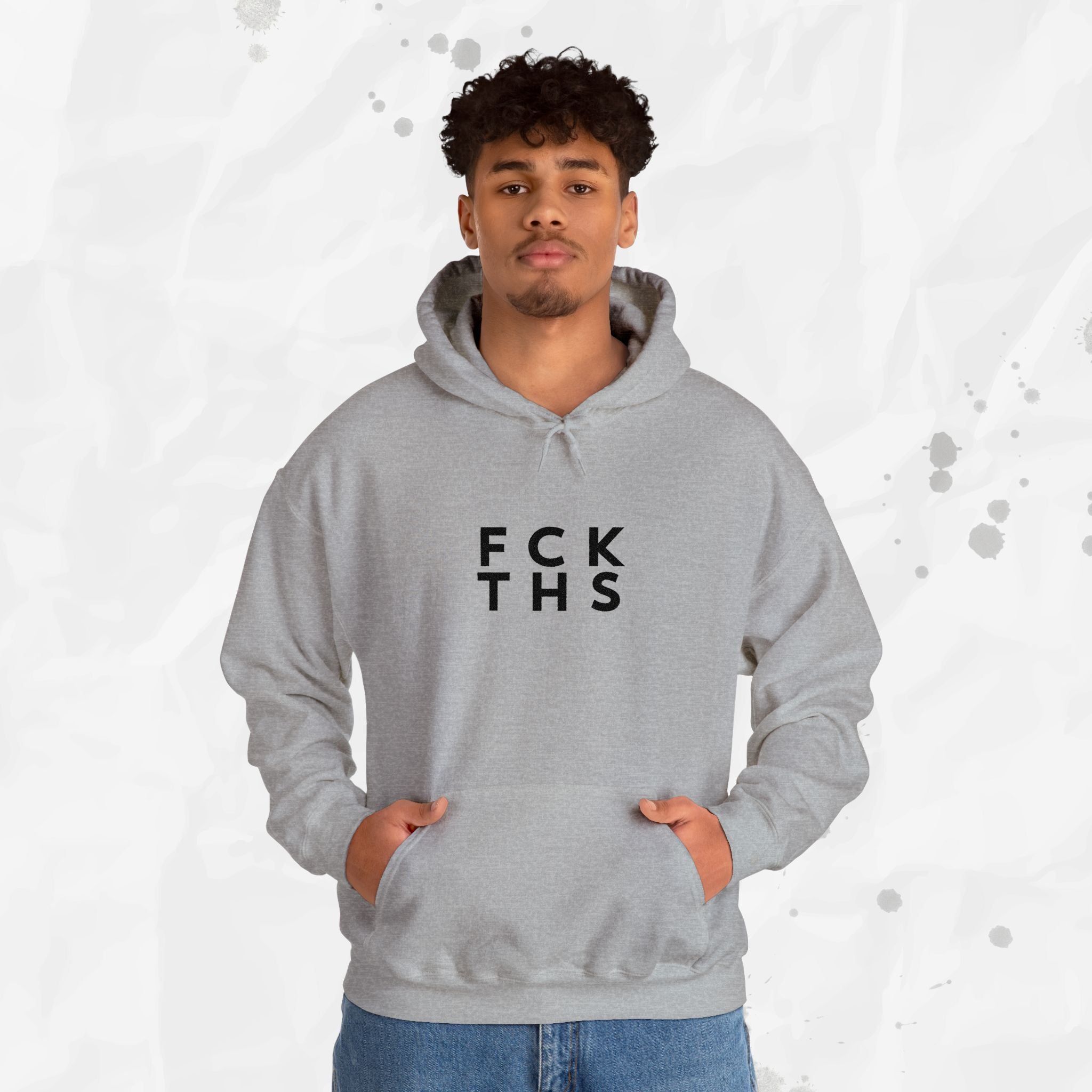 FCK THS - Embroidered Hoodie
