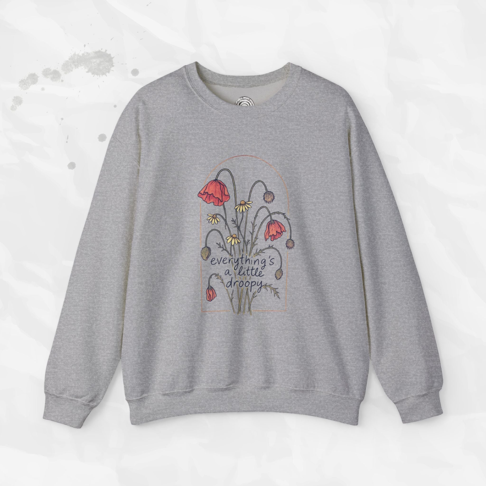 Everythings a Little Droopy - Crewneck Sweatshirt