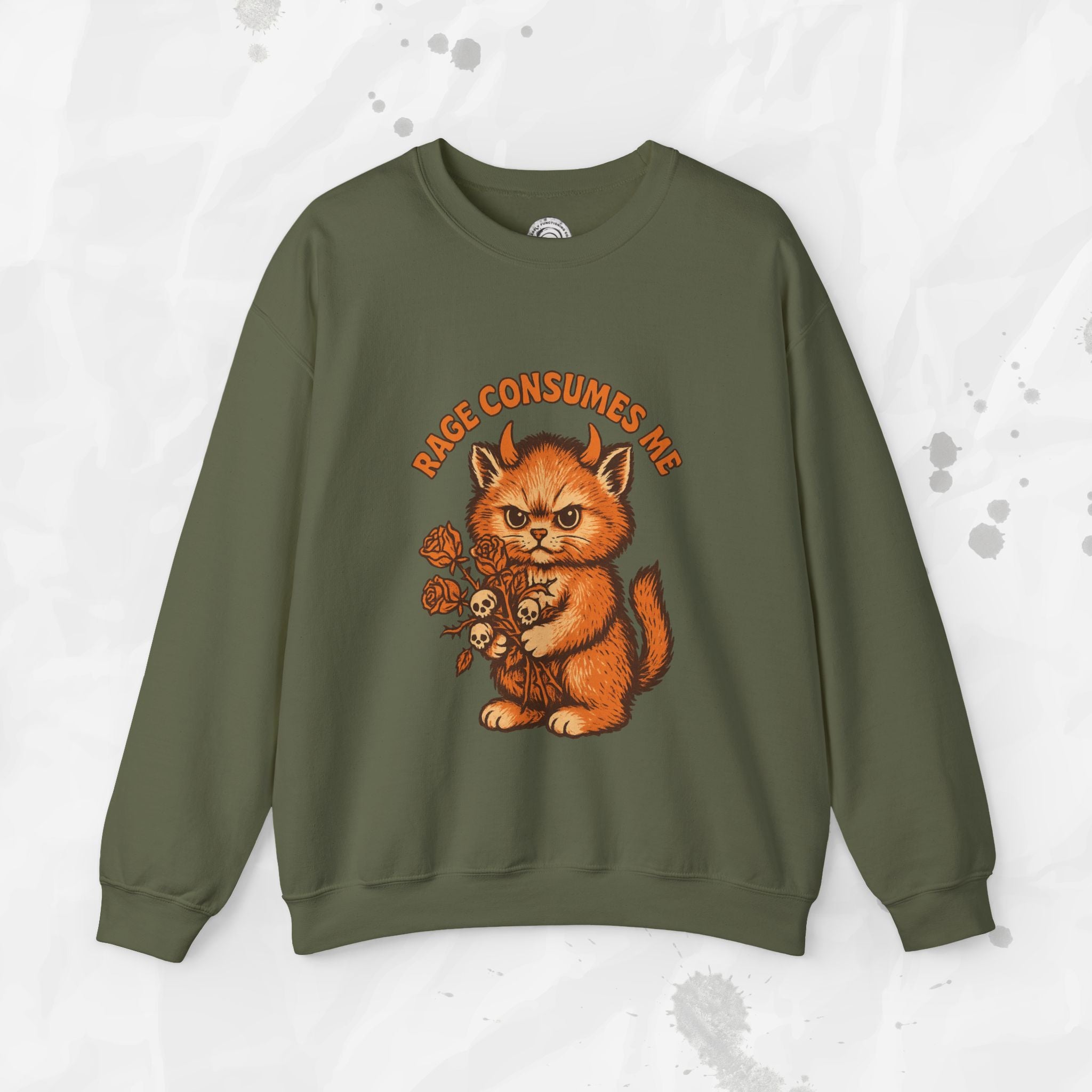 Rage Consumes Me - Crewneck Sweatshirt