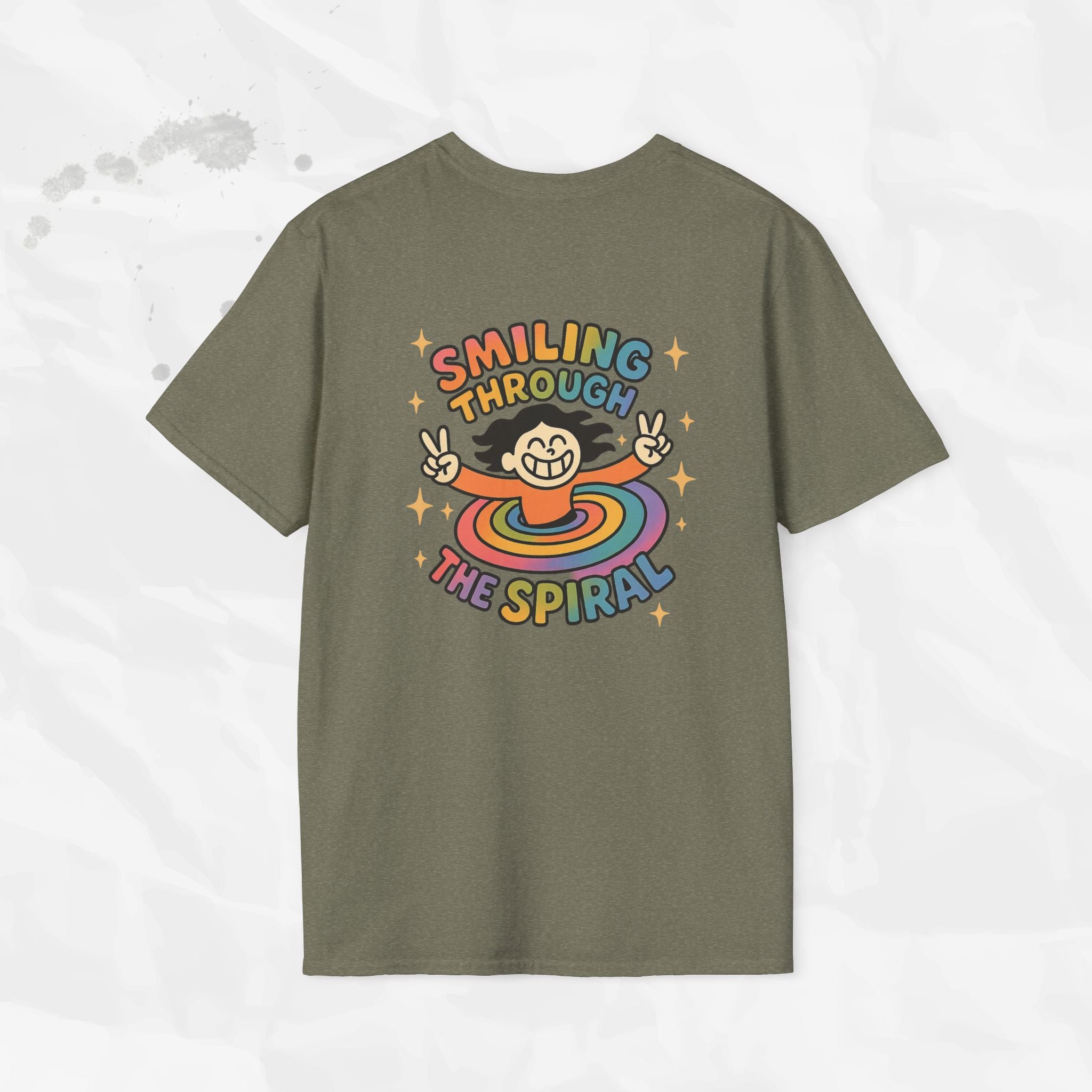 Smiling Through the Spiral - T-Shirt