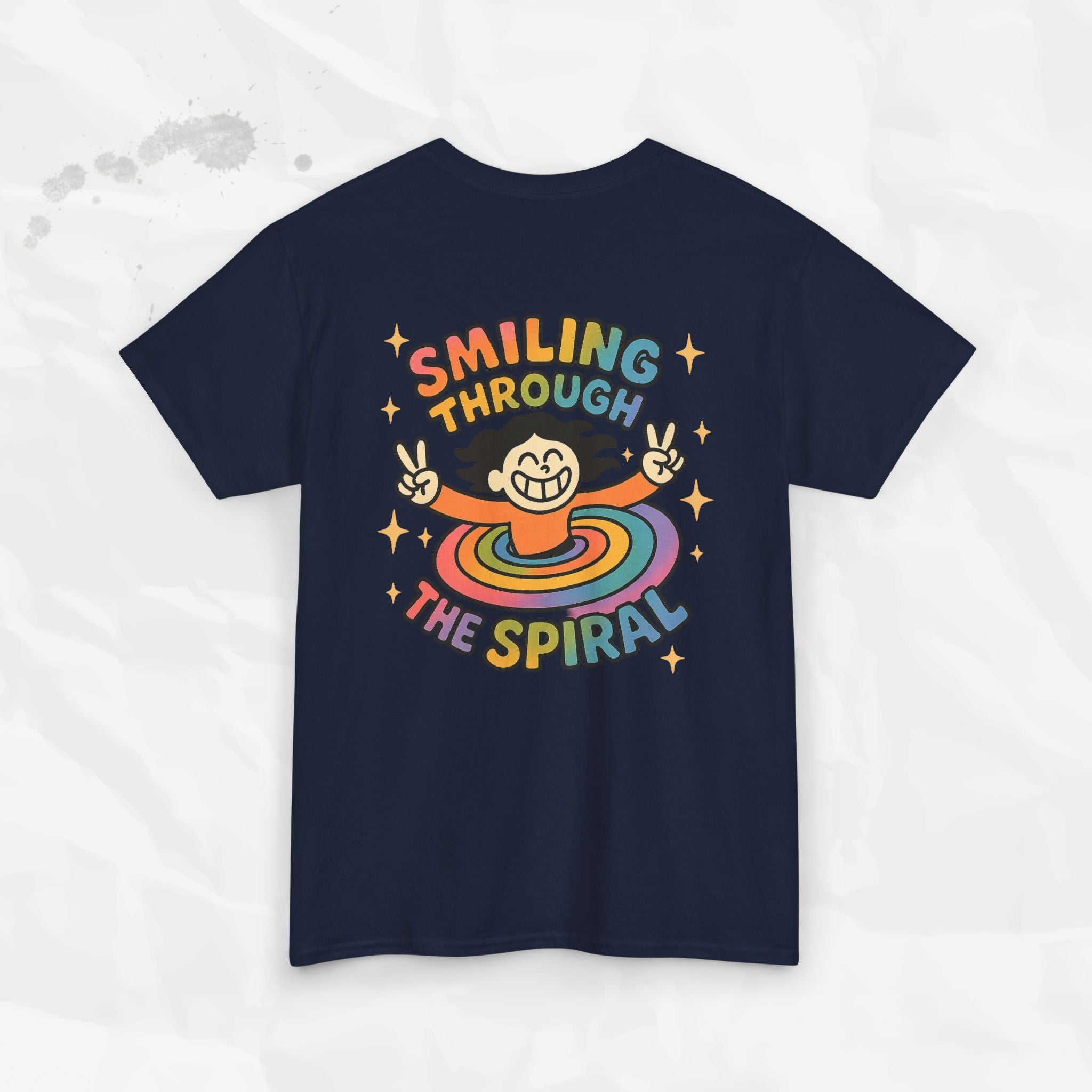 Smiling Through the Spiral - T-Shirt