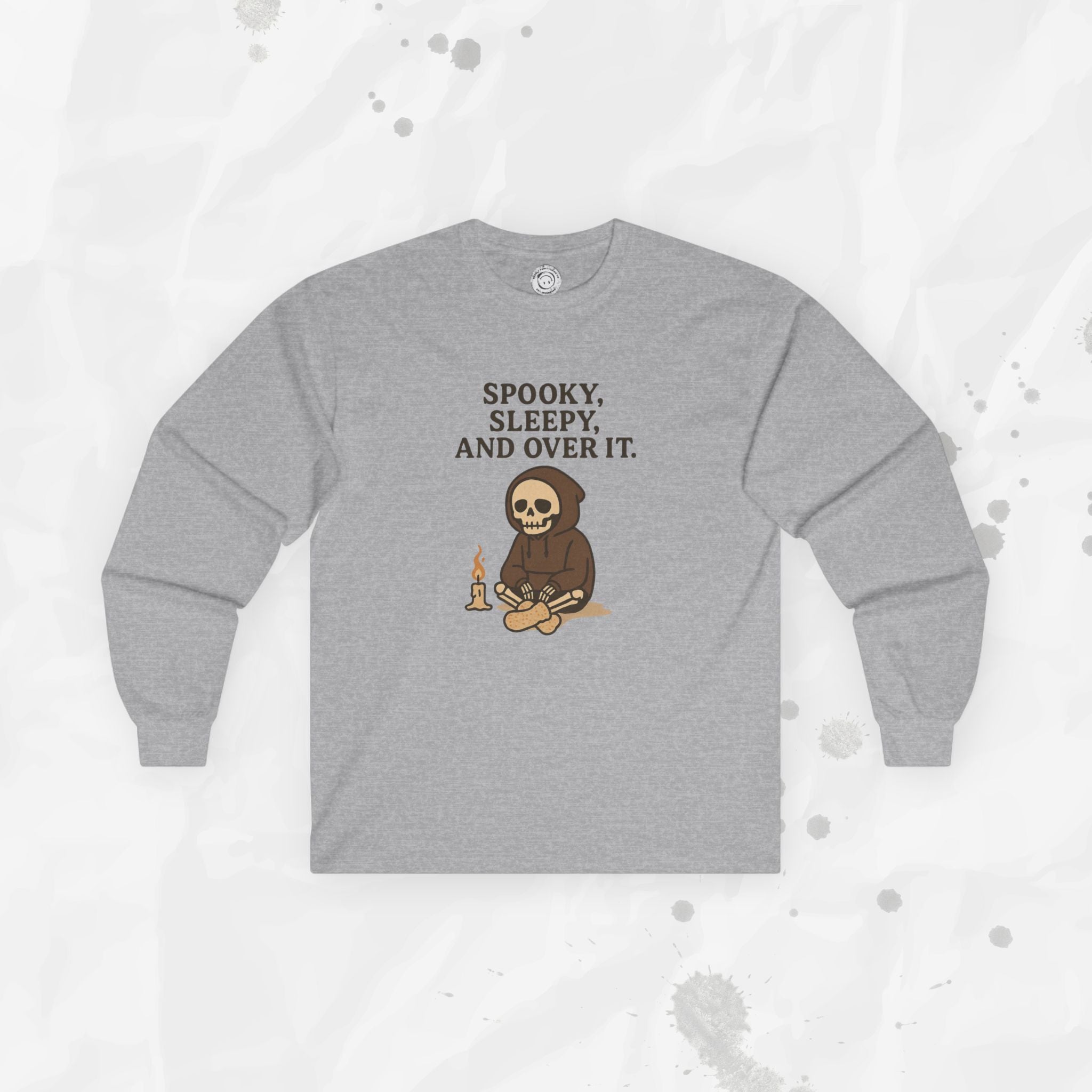Spooky, Sleepy, and Over It - Long Sleeve T-Shirt