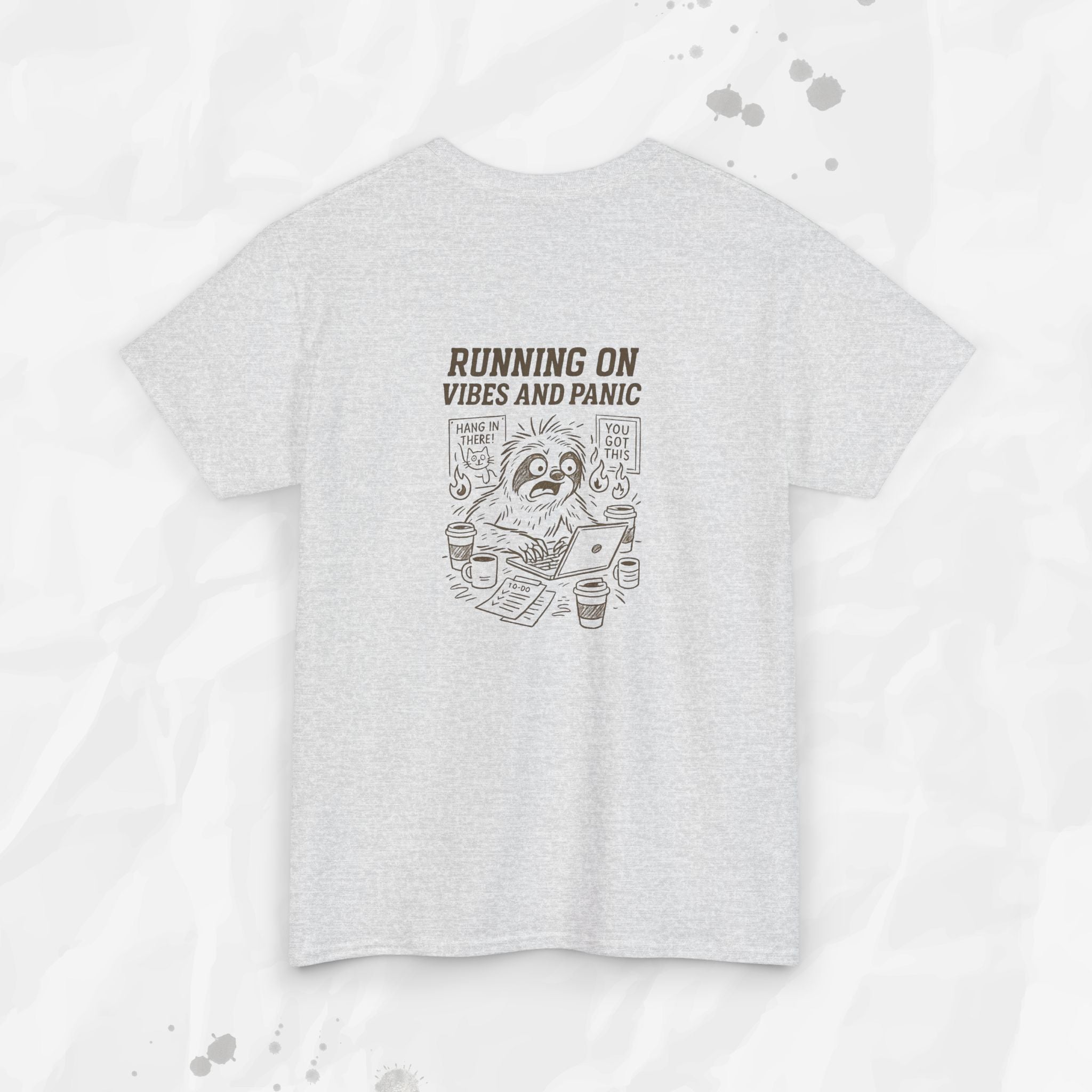 Running on Vibes and Panic - T-Shirt
