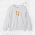 FINE – Embroidered Crewneck Sweatshirt