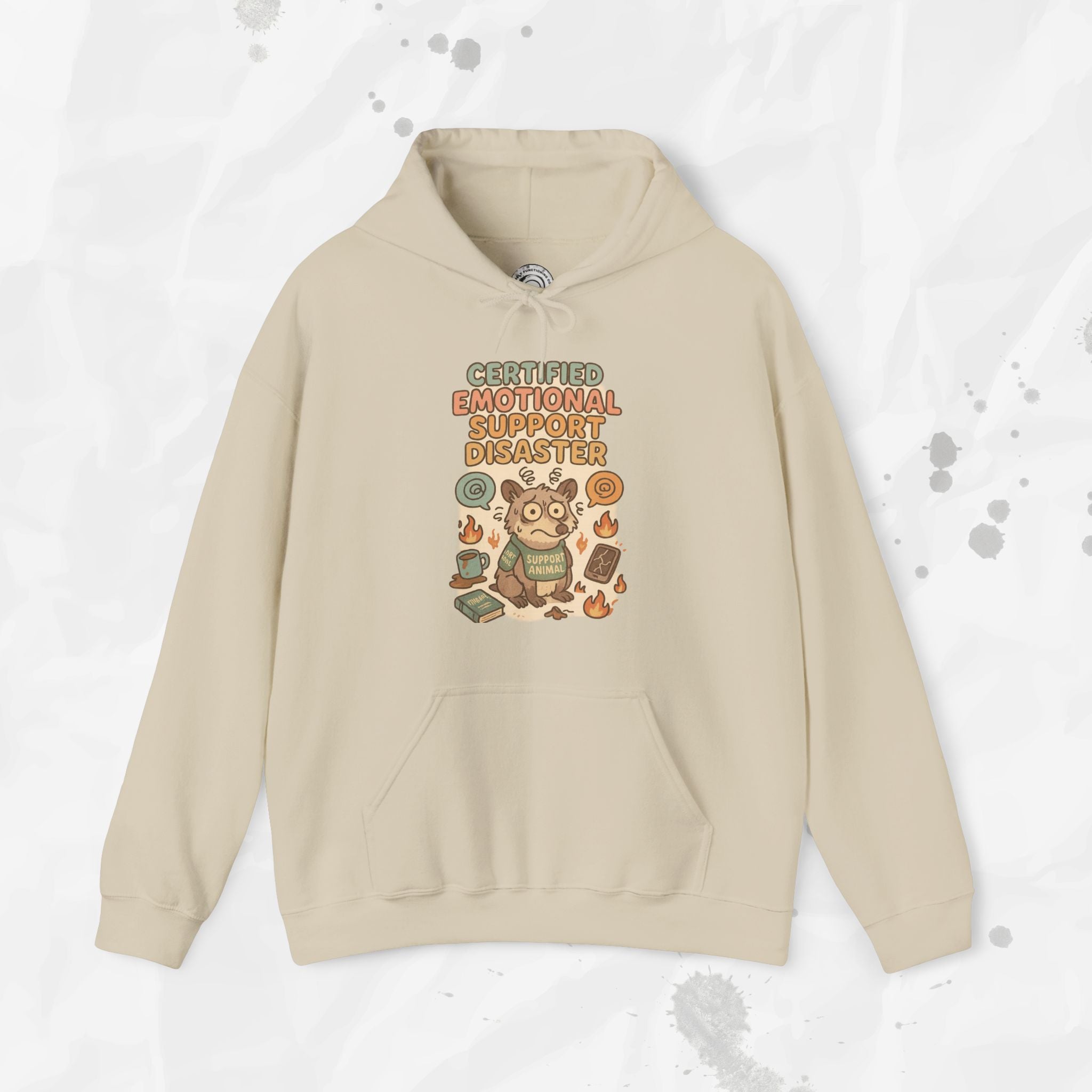 Certified Emotional Support Disaster - Hoodie