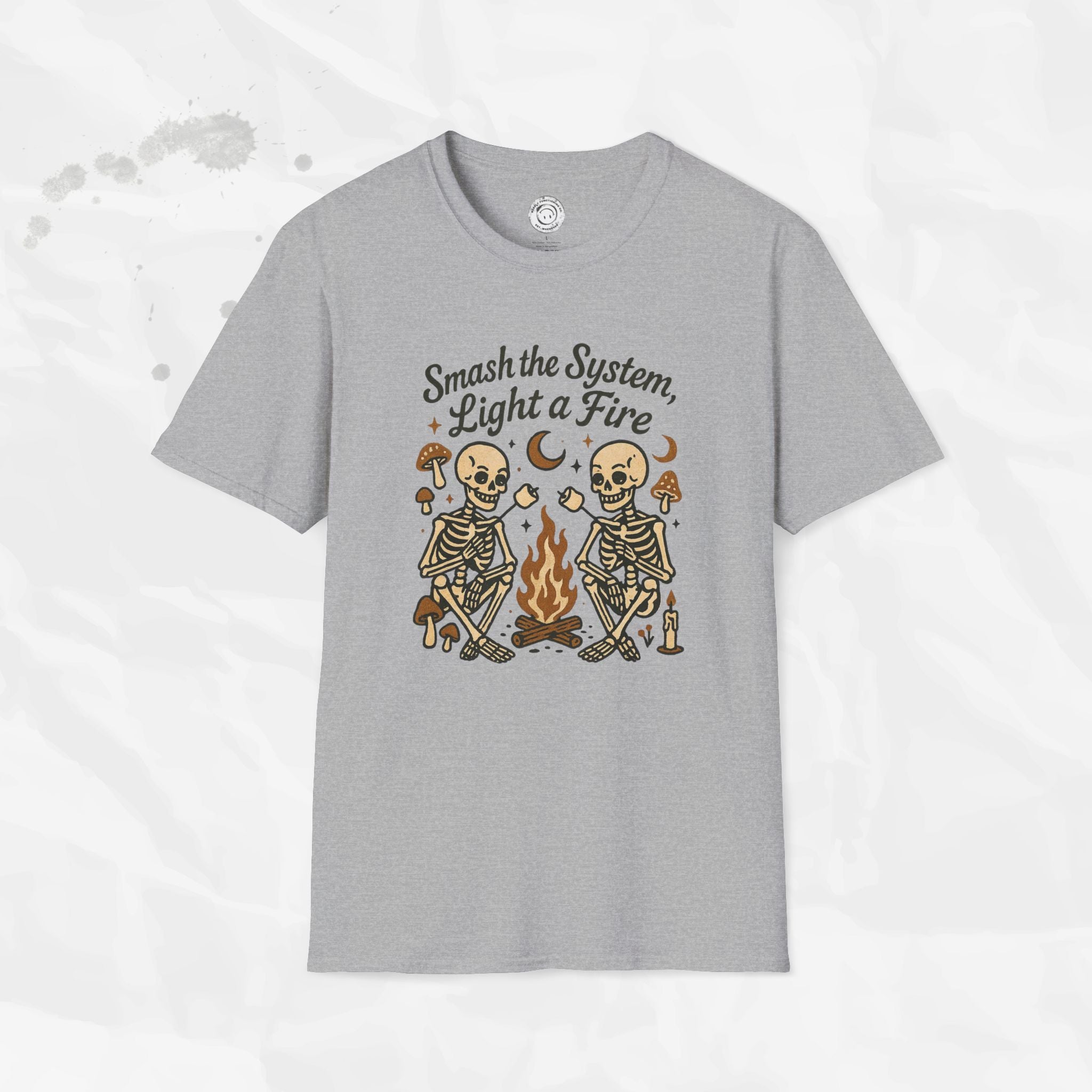 Smash the System, Light a Fire - T-Shirt