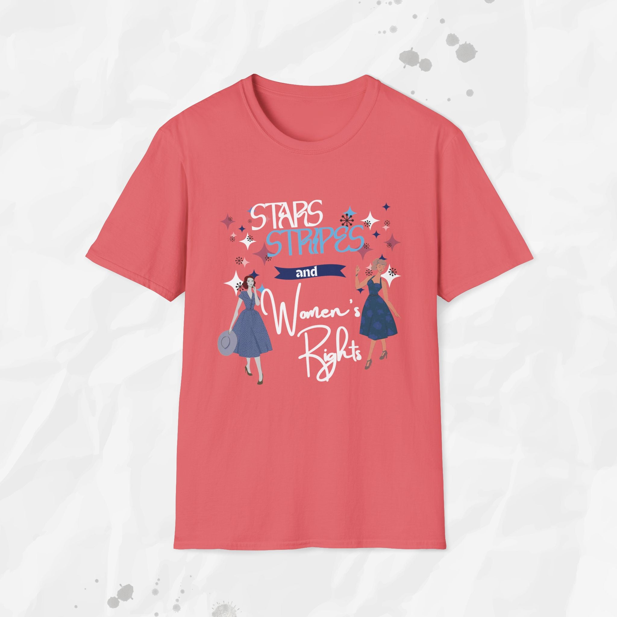 Stars, Stripes, & Womens Rights - T-Shirt