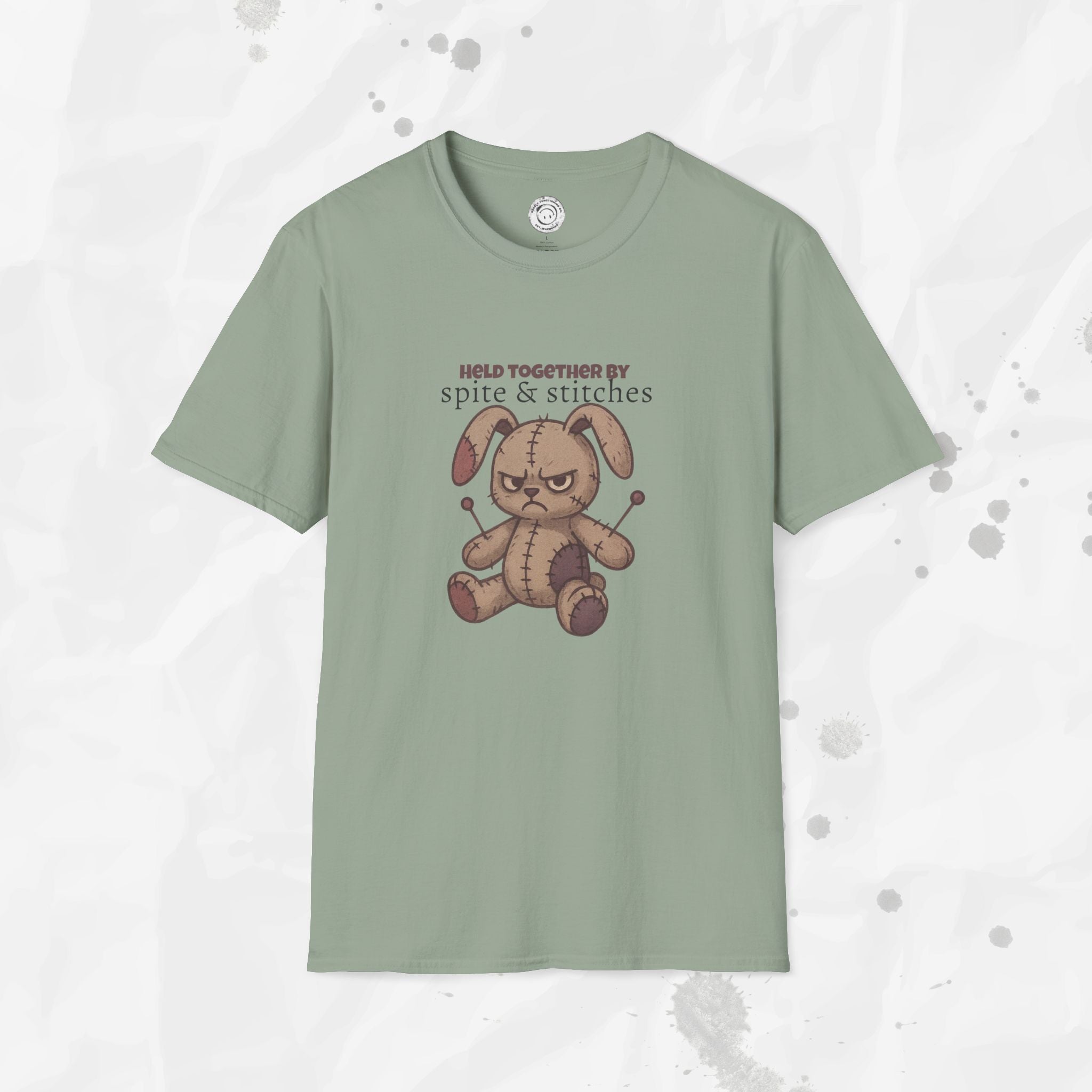 Held Together by Spite & Stitches - T-Shirt